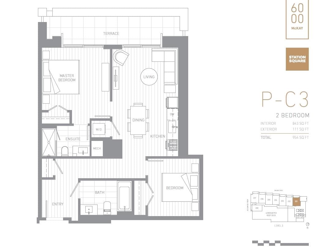 201 - 6000 Mckay Avenue, Burnaby