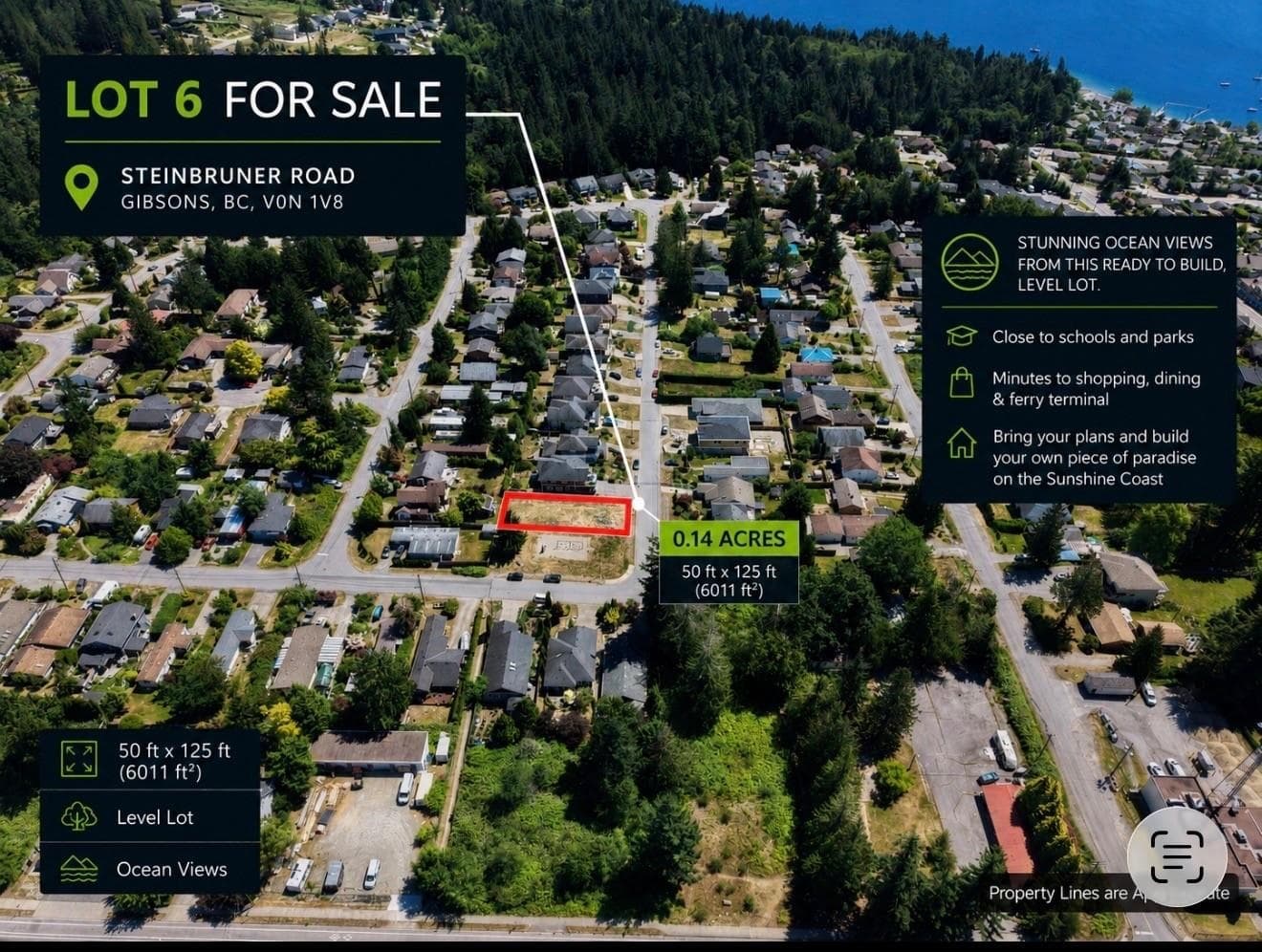 LOT 6 Steinbrunner Road, Gibsons