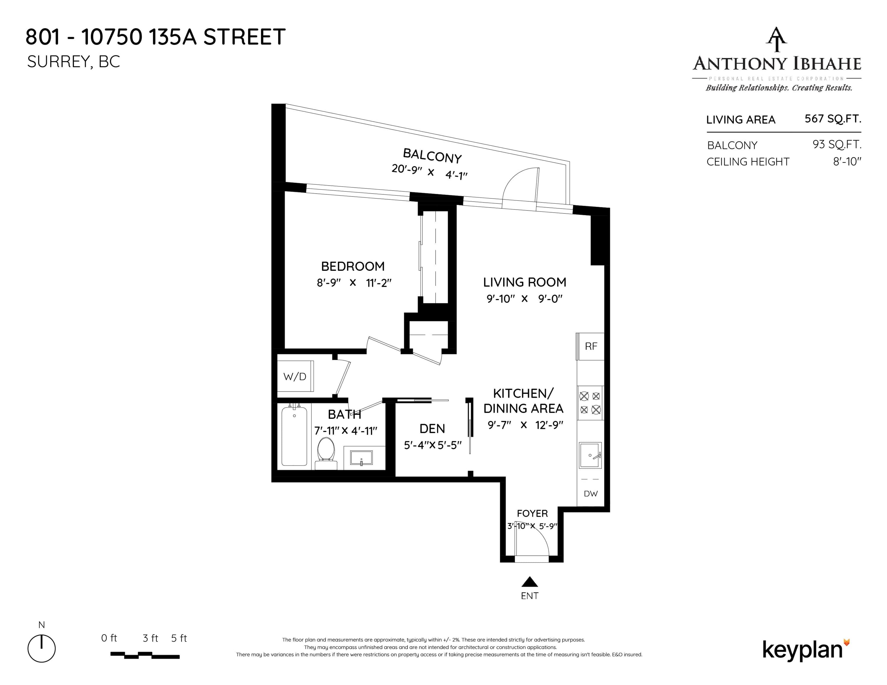 801 - 10750 135a Street, Surrey, V3T 0V4 — photo 2