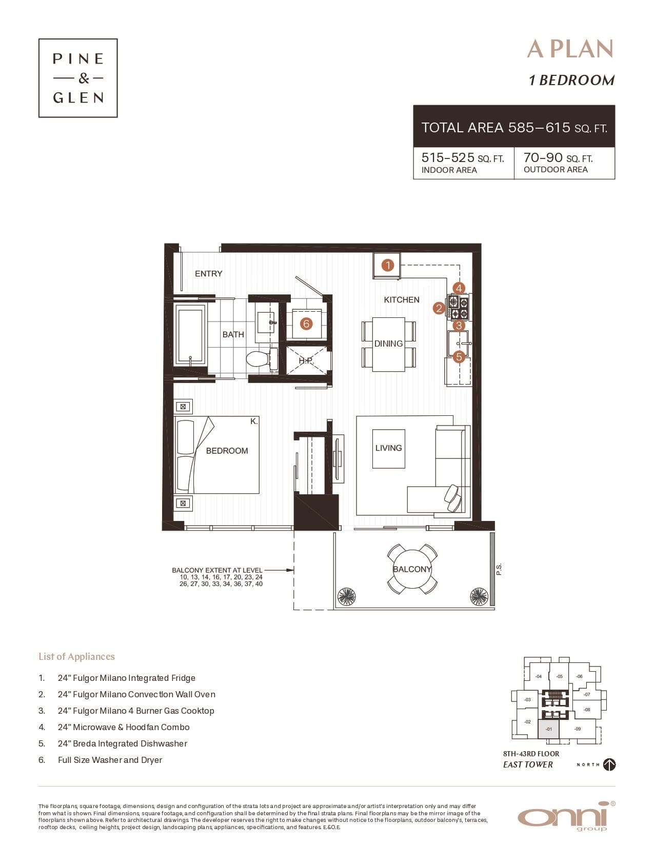 1801 - 1175 Pinetree Way, Coquitlam, V0V 0V0 — photo 5