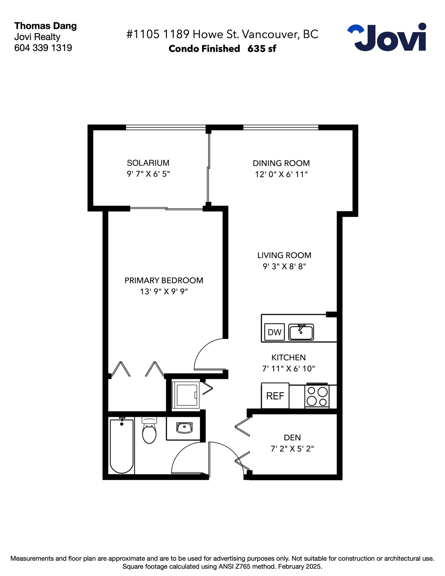 1105 - 1189 Howe Street, Vancouver, V6Z 2X4 — photo 5