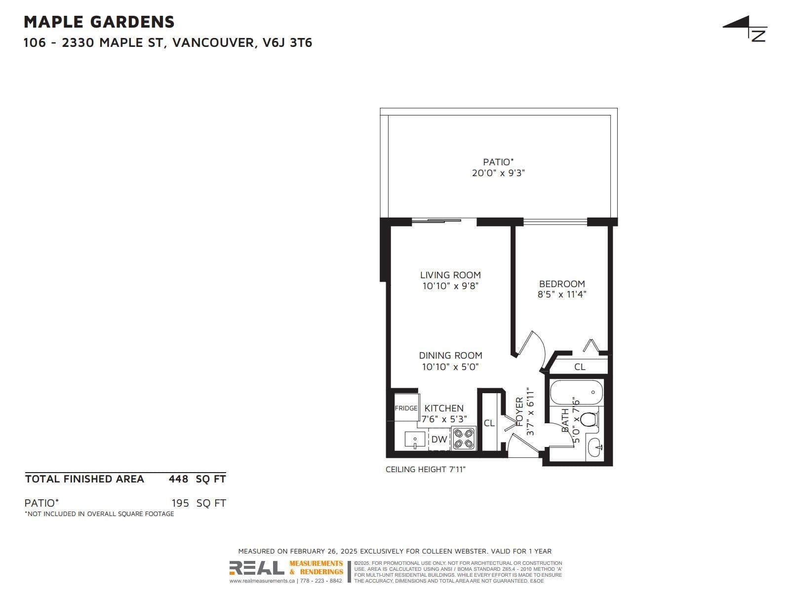 106 - 2330 Maple Street, Vancouver, V6J 3T6 — photo 3