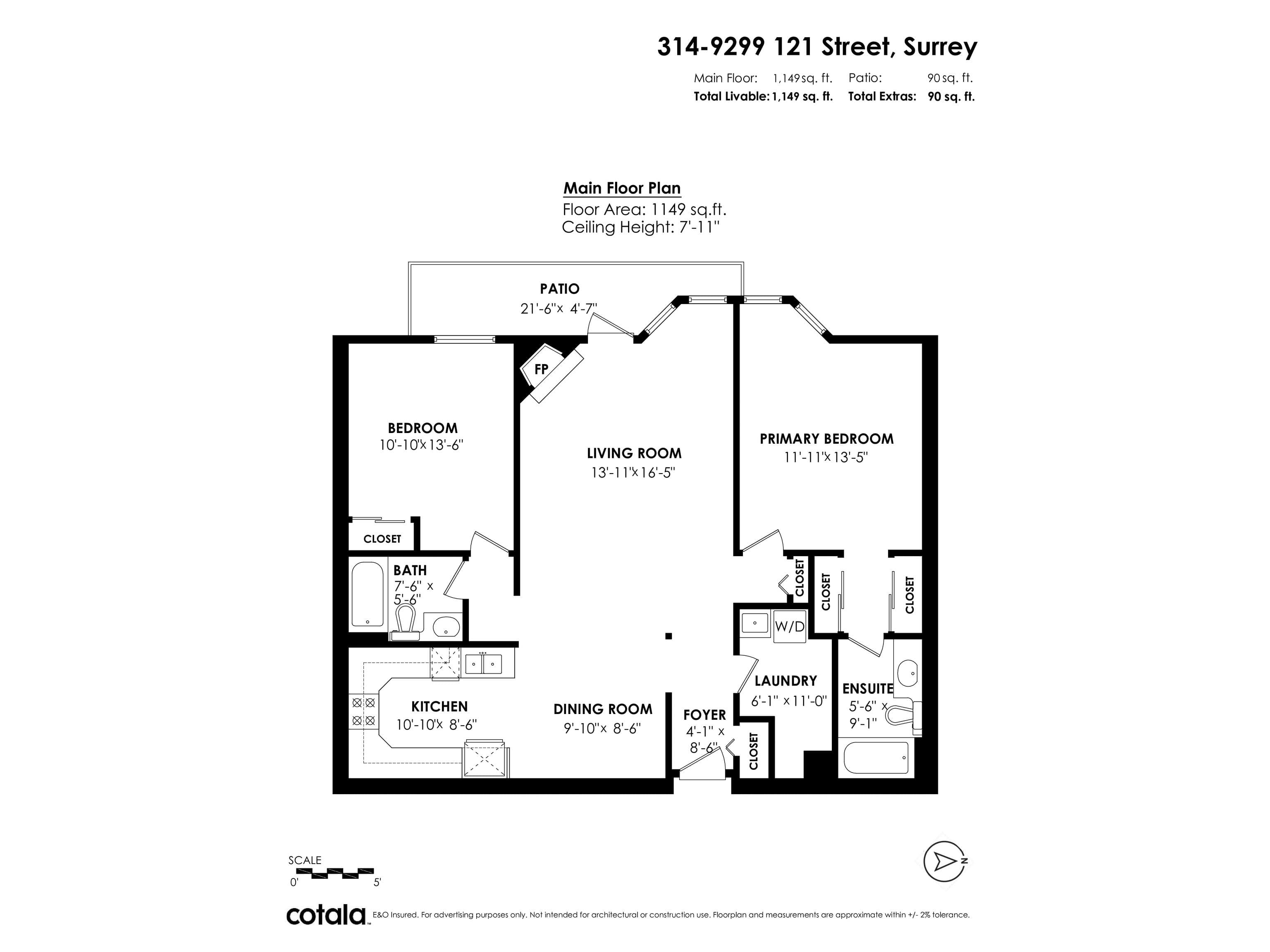 314 - 9299 121 Street, Surrey, V3V 7X8 — photo 3