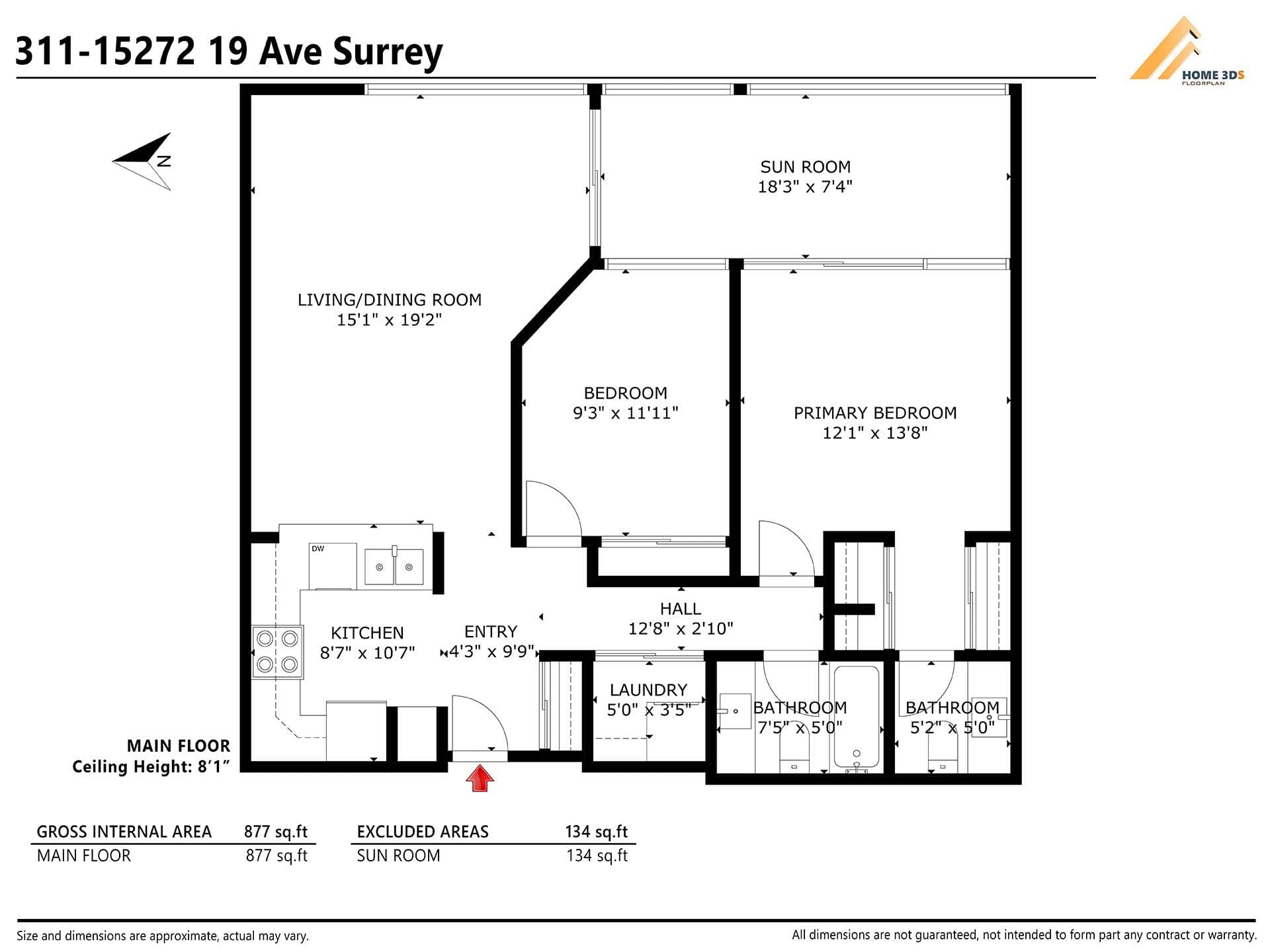 311 - 15272 19 Avenue, Surrey, V4A 1X6 — photo 3