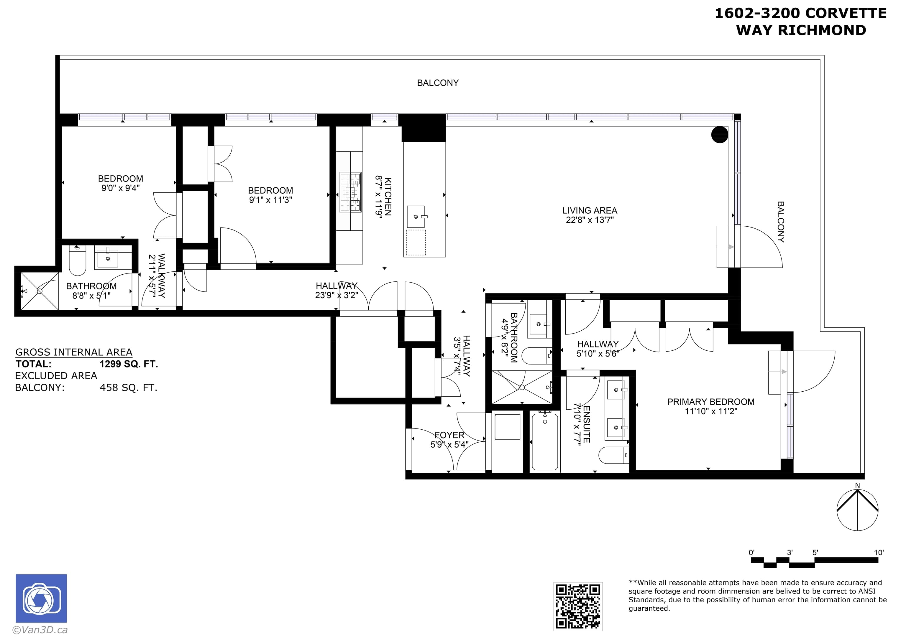 1602 - 3200 Corvette Way, Richmond, V6X 0T8 — photo 3