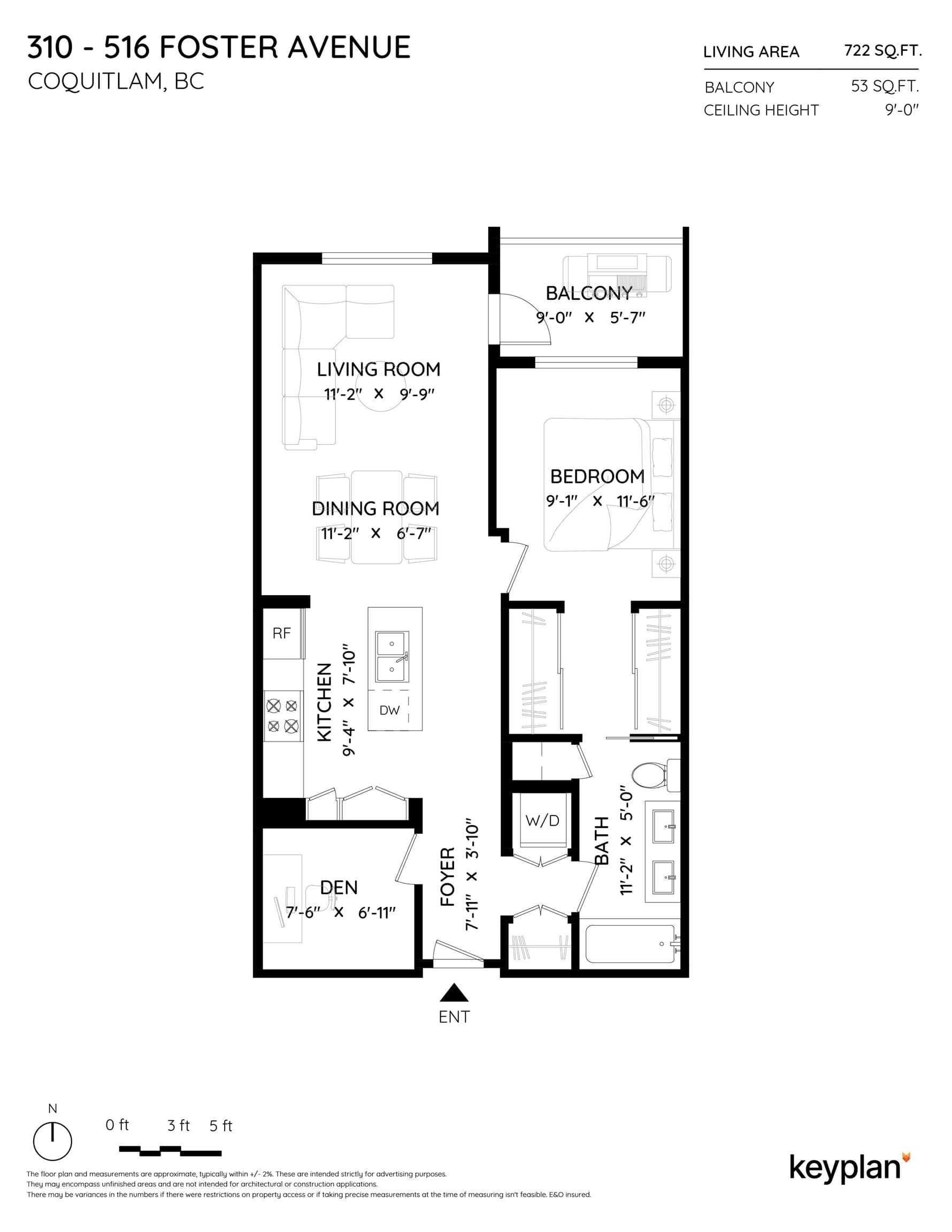 310 - 516 Foster Avenue, Coquitlam, V3J 0H8 — photo 2