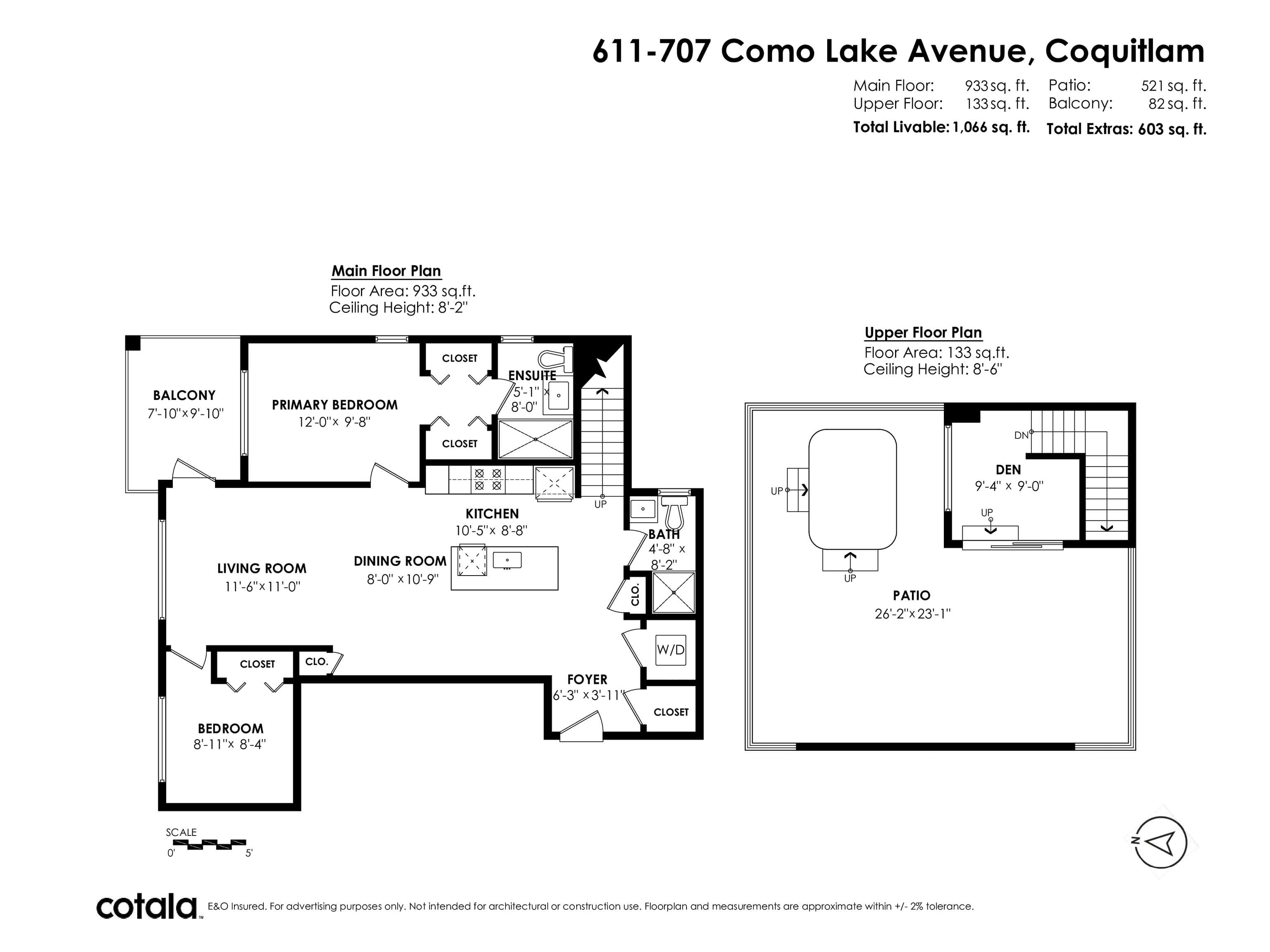 611 - 707 Como Lake Avenue, Coquitlam, V3J 0J5 — photo 2