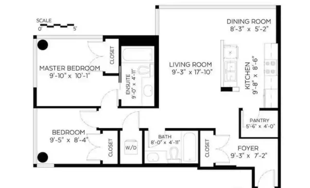 1704 - 1288 W Georgia Street, Vancouver, V6E 4R3 — photo 2