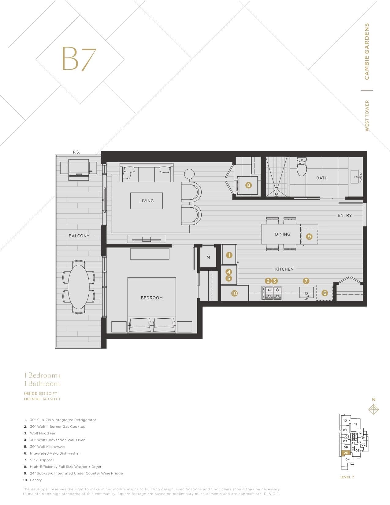 705 - 7418 Paulson Street, Vancouver, V6P 0K2 — photo 5