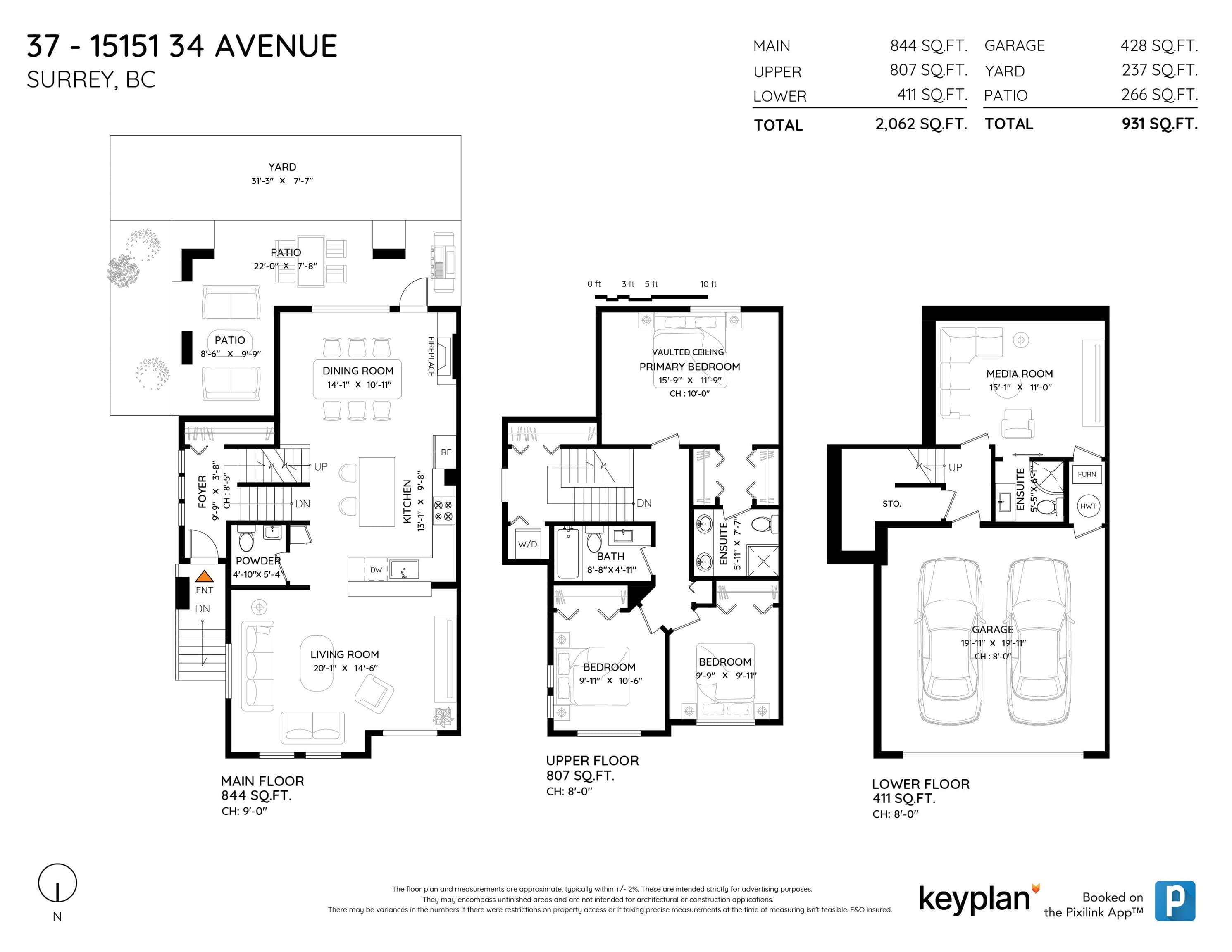 37 - 15151 34 Avenue, Surrey, V3Z 4P5 — photo 3
