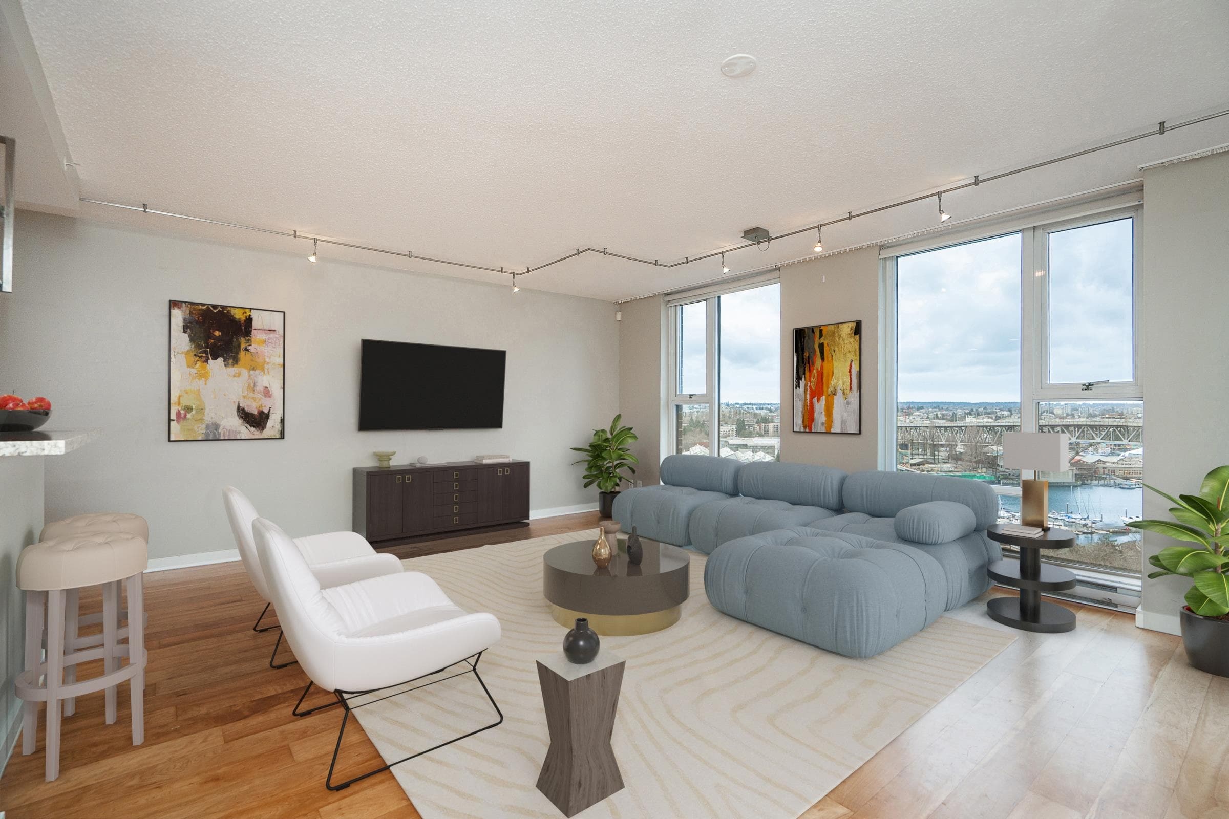 1606 - 455 Beach Crescent, Vancouver, V6Z 3E5 — photo 2