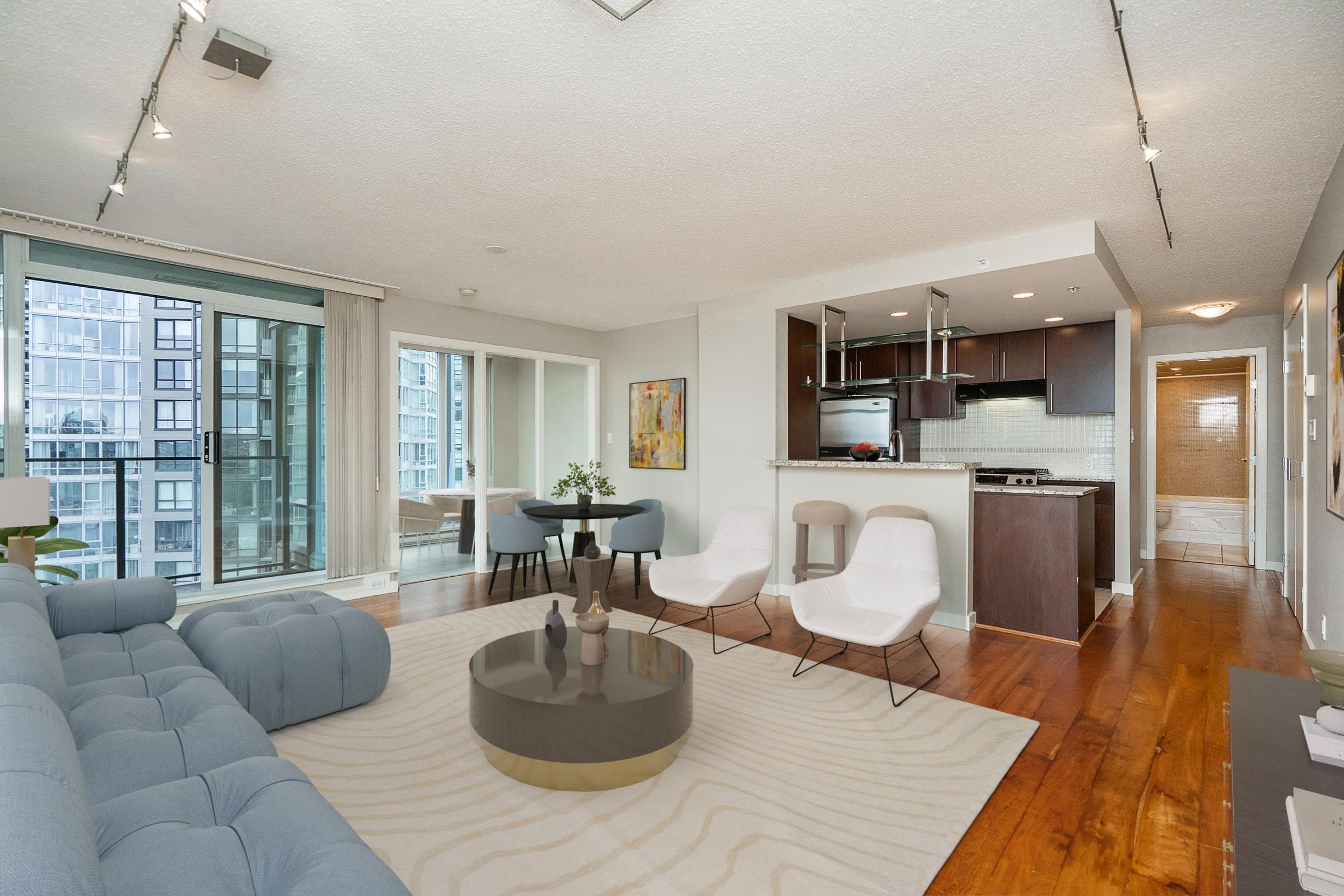 1606 - 455 Beach Crescent, Vancouver, V6Z 3E5 — photo 3