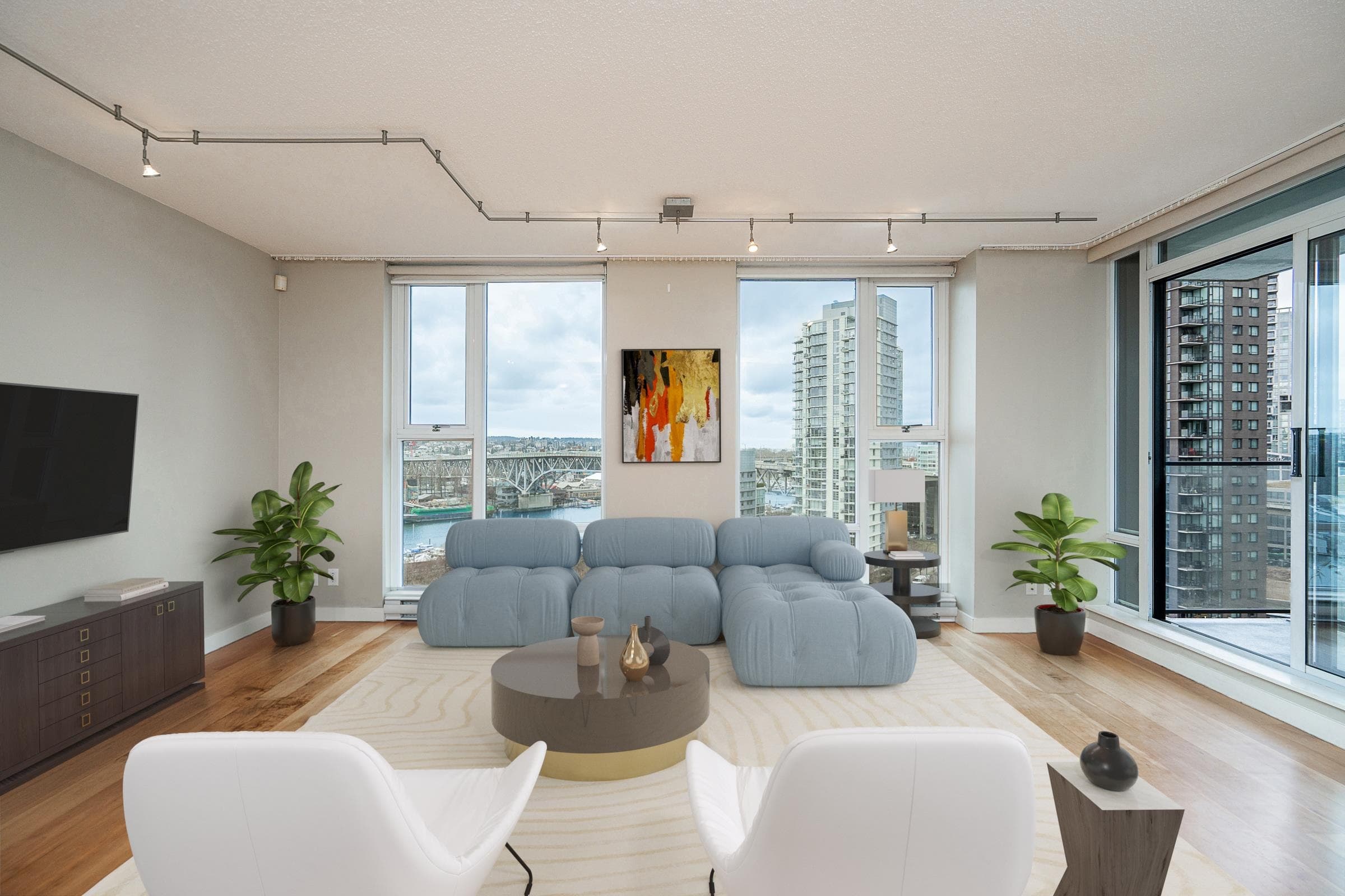 1606 - 455 Beach Crescent, Vancouver, V6Z 3E5 — photo 4