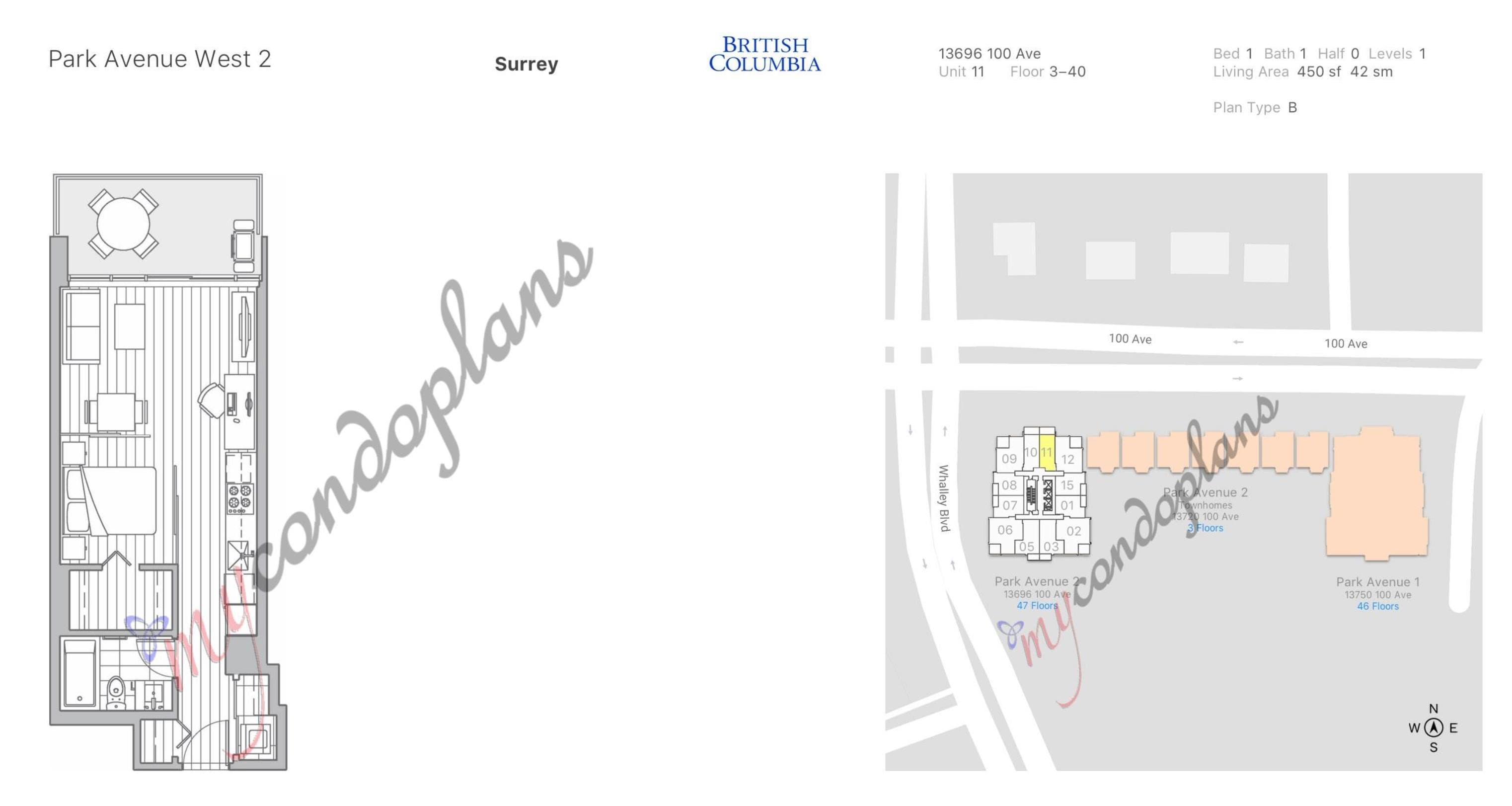 3511 - 13696 100 Avenue, Surrey, V3T 0L5 — photo 3