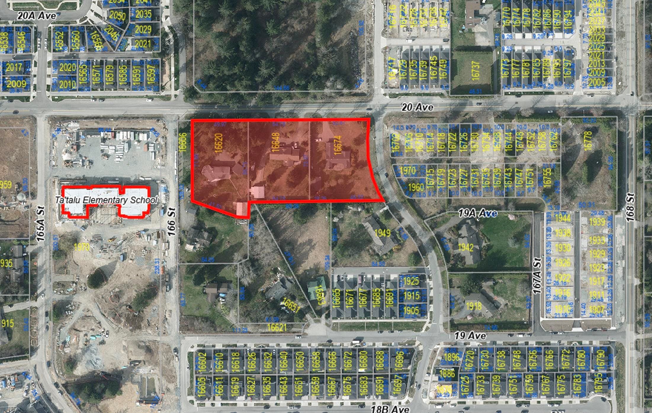 16620, 16648 & 16674 20 Avenue, Surrey