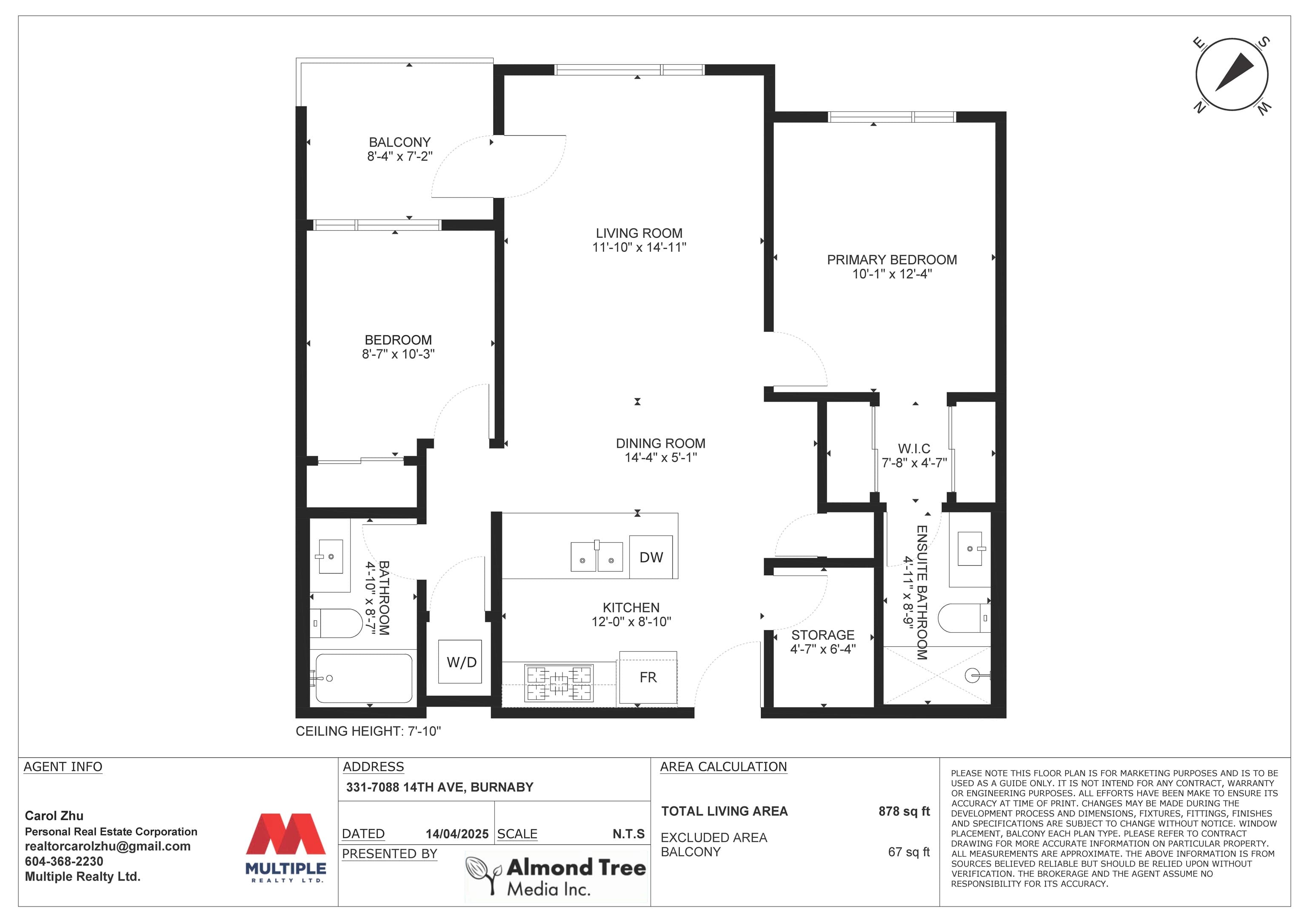 331 - 7088 14th Avenue, Burnaby, V5E 0A1 — photo 3