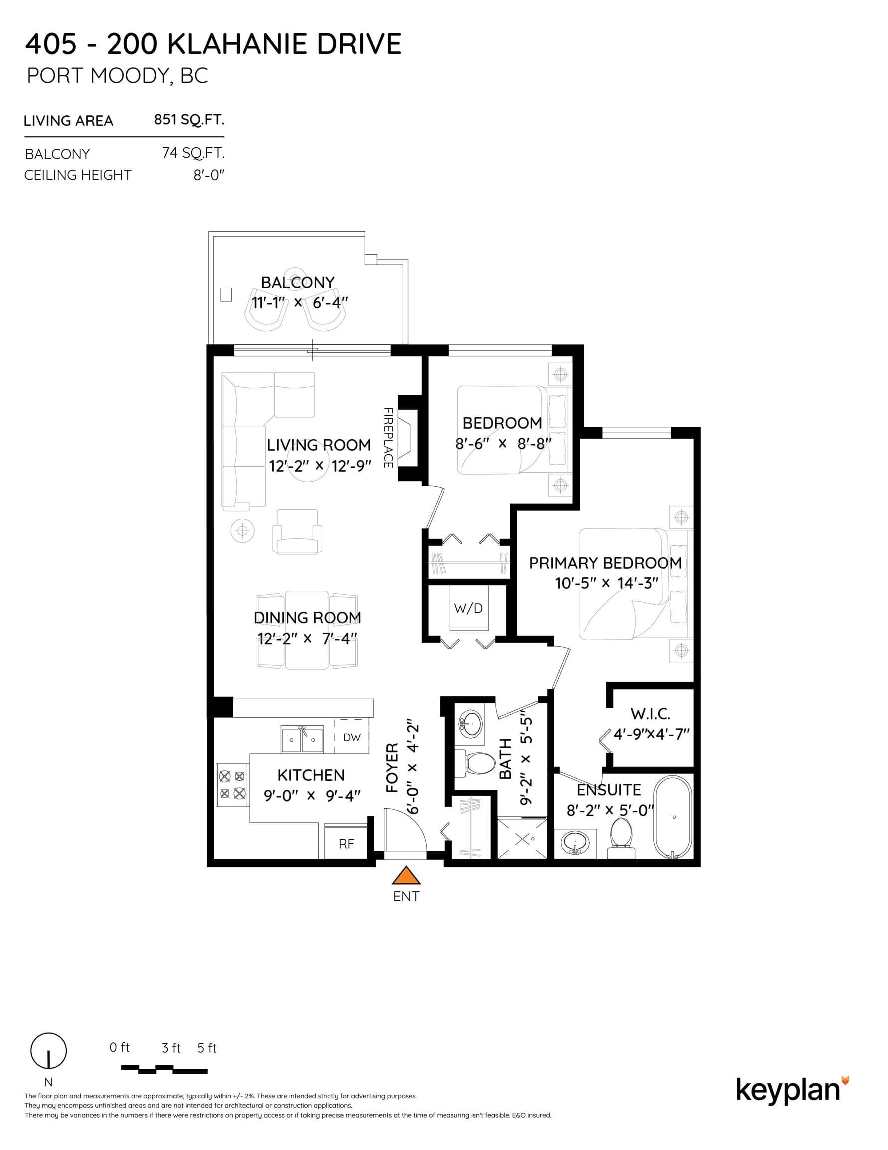 405 - 200 Klahanie Drive, Port Moody, V3H 5K7 — photo 3