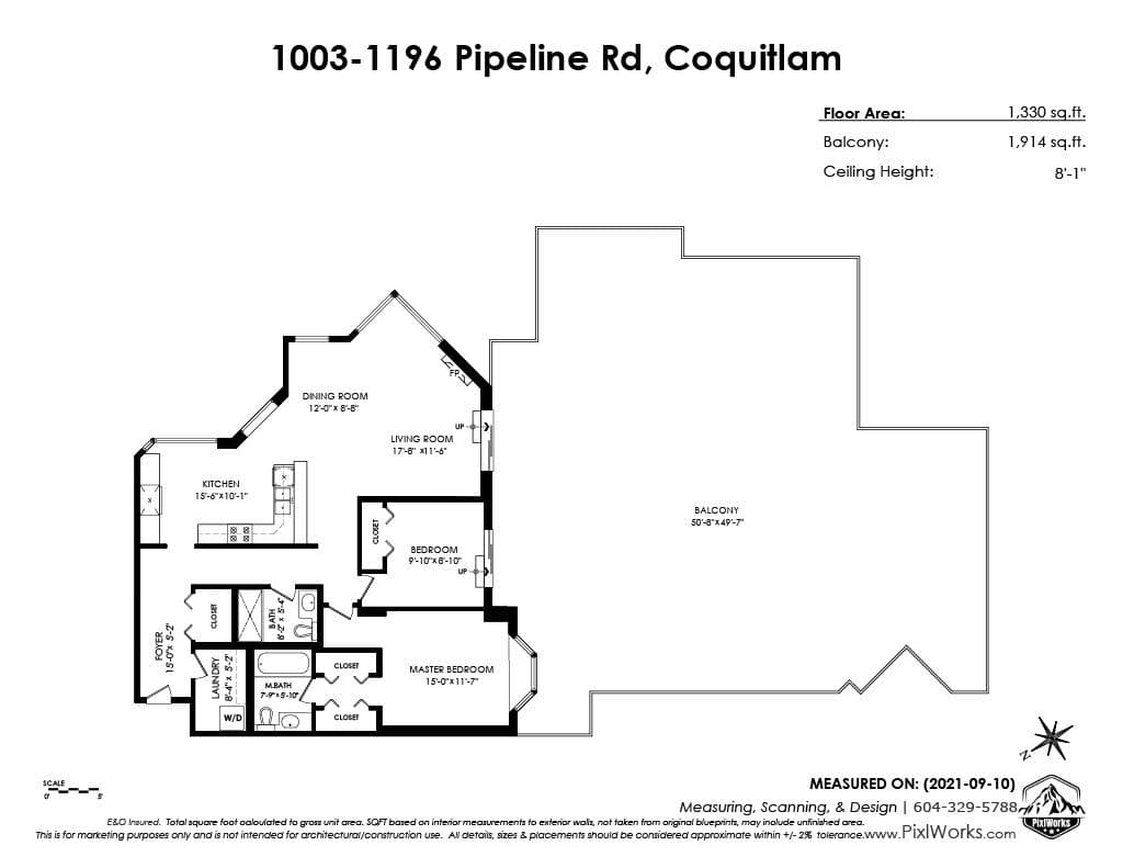 1003 - 1196 Pipeline Road, Coquitlam, V3B 7Z6 — photo 3