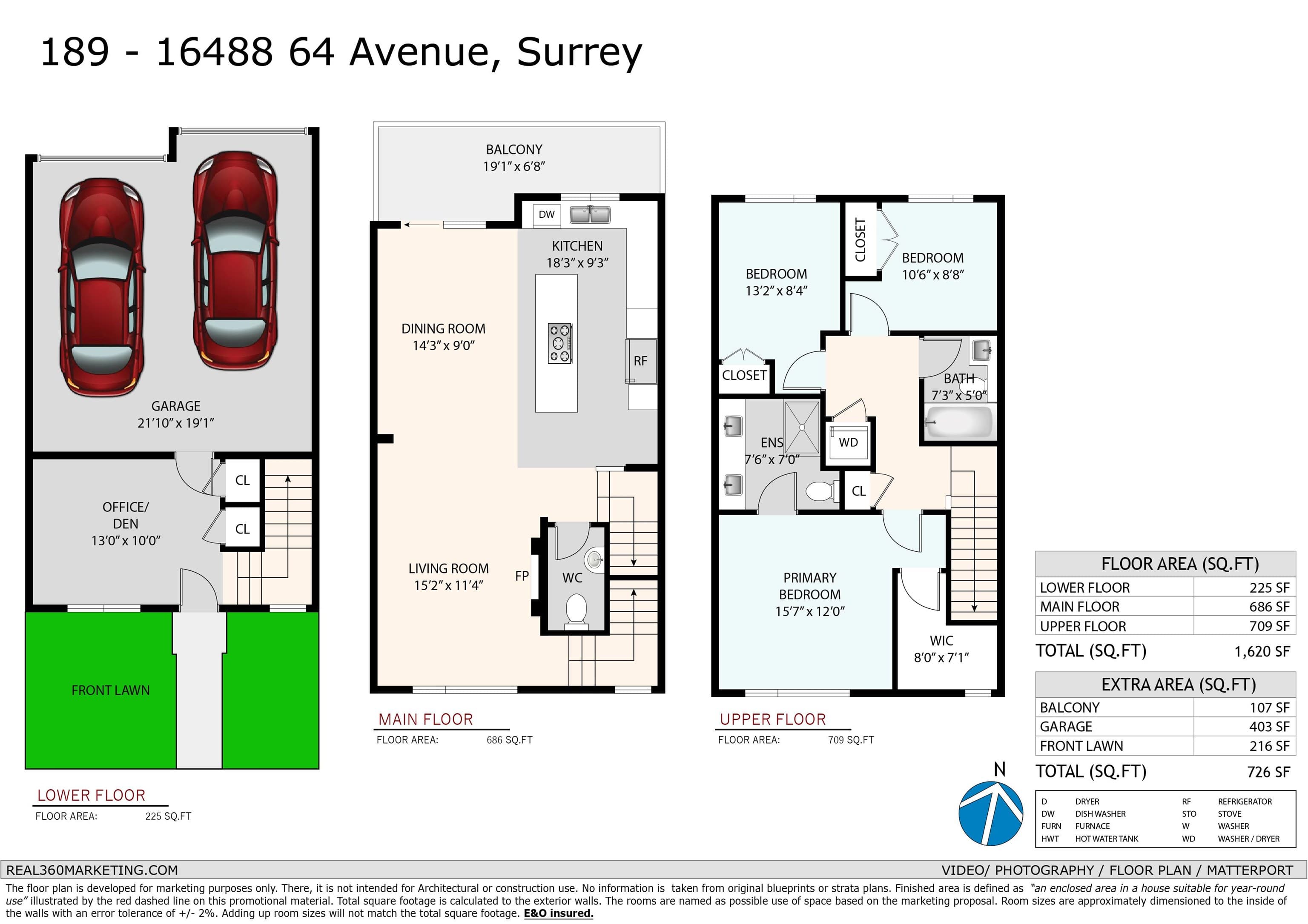 189 - 16488 64 Avenue, Surrey, V3S 6X6 — photo 3