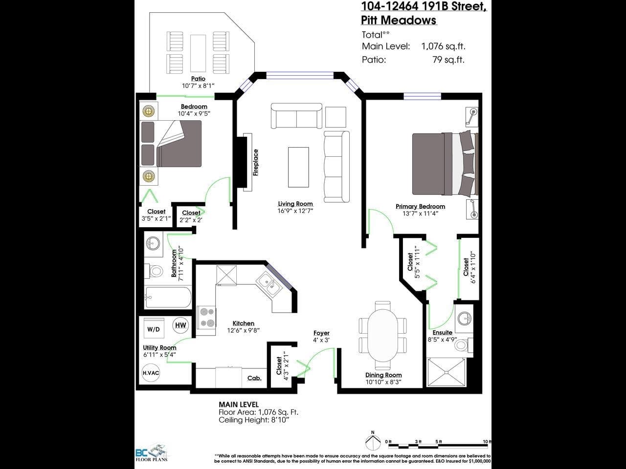 104 - 12464 191b Street, Pitt Meadows, V3Y 2P6 — photo 3
