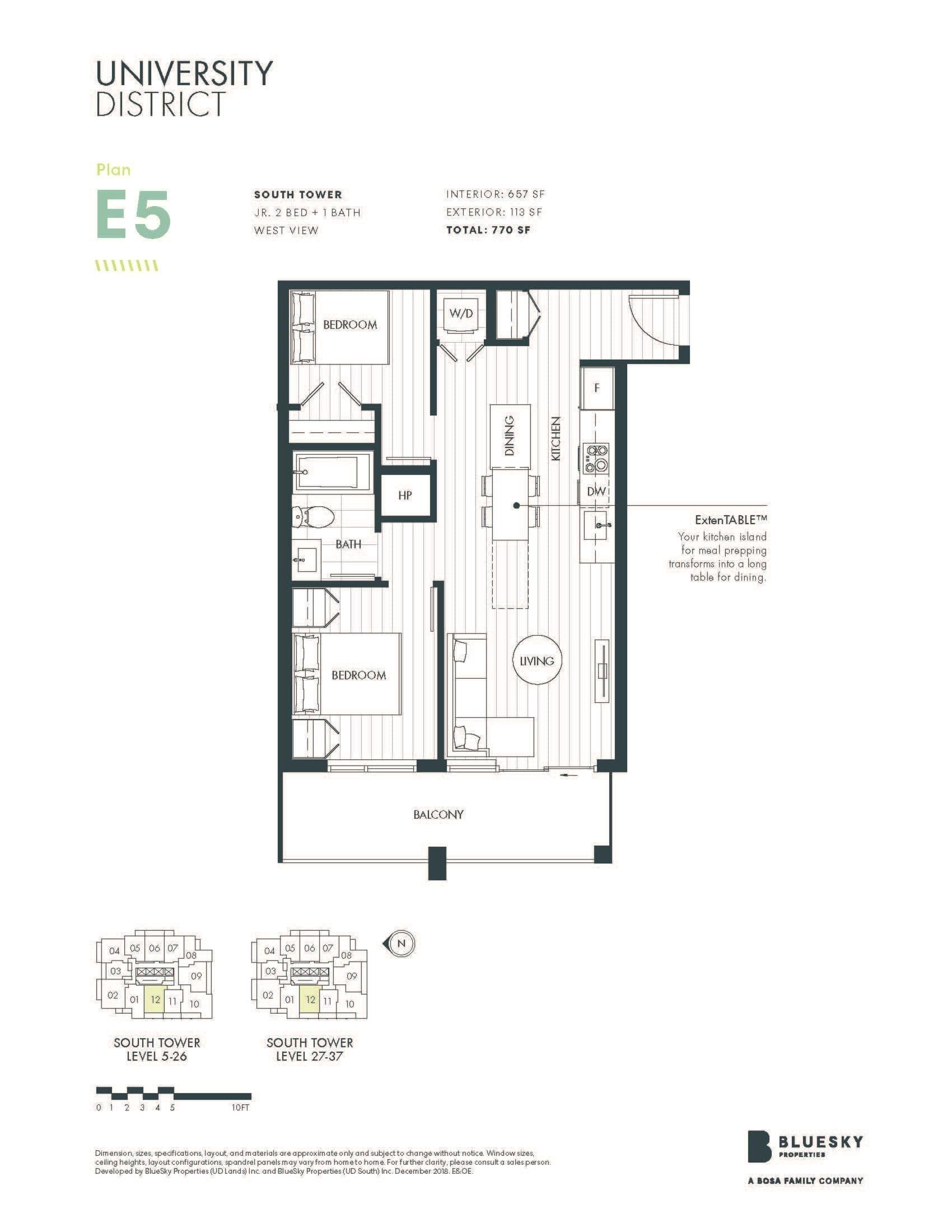 2612 - 10448 University Drive, Surrey, V3T 0S7 — photo 2