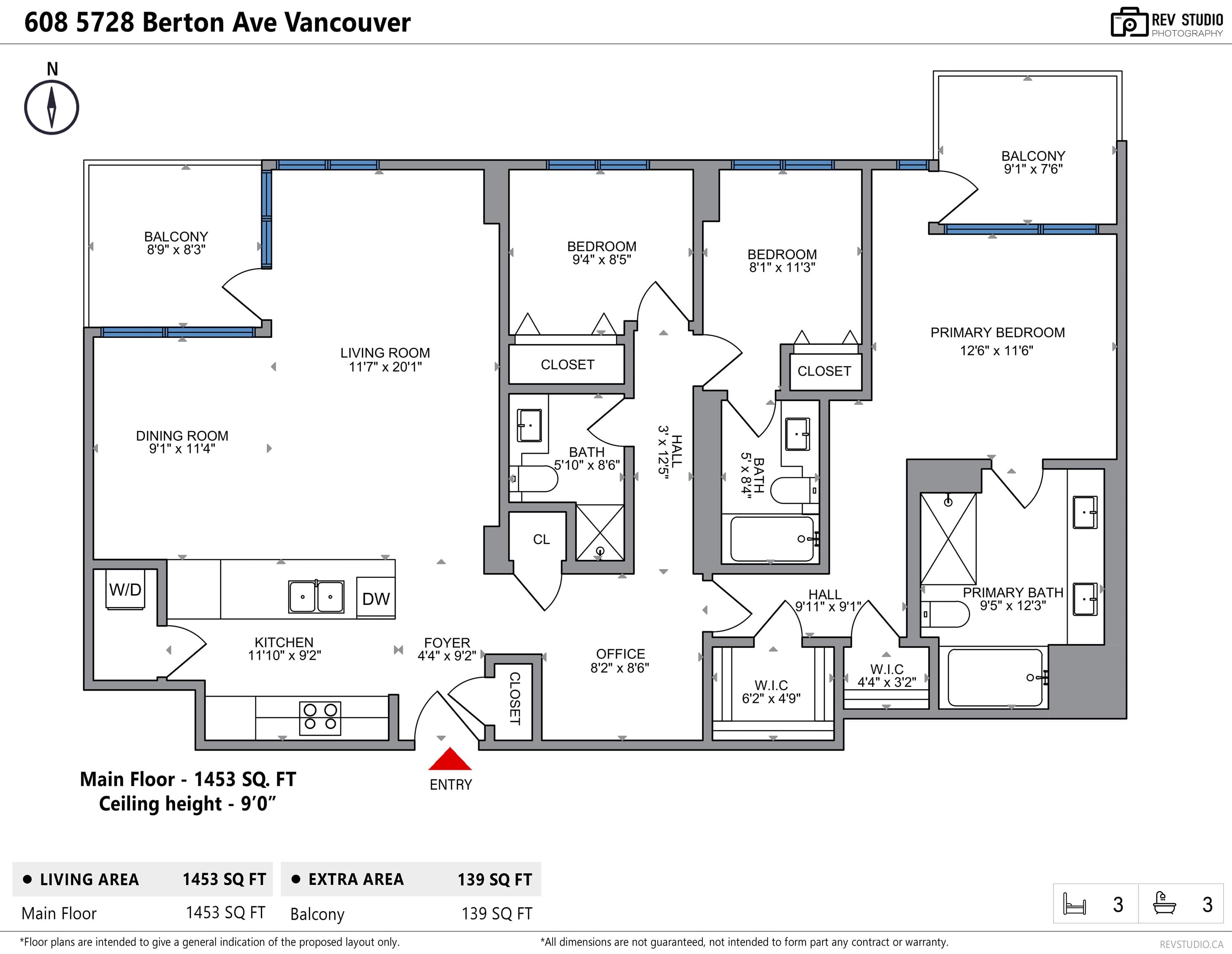 608 - 5728 Berton Avenue, Vancouver, V6S 0E5 — photo 3