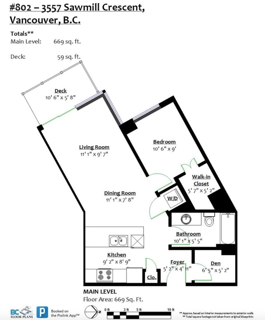 802 - 3557 Sawmill Crescent, Vancouver, V5S 0E2 — photo 3