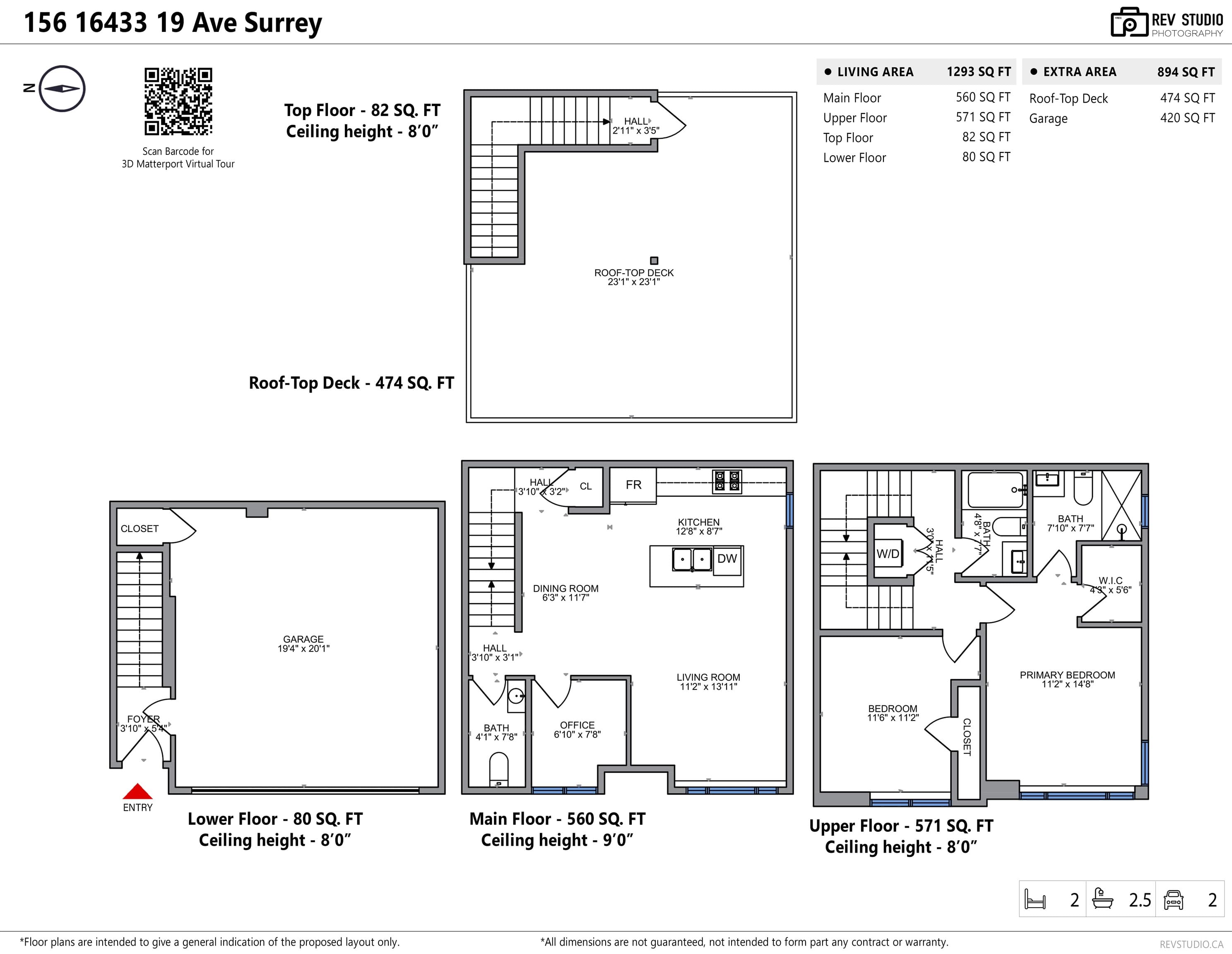 156 - 16433 19 Avenue, Surrey, V3Z 0Z1 — photo 5