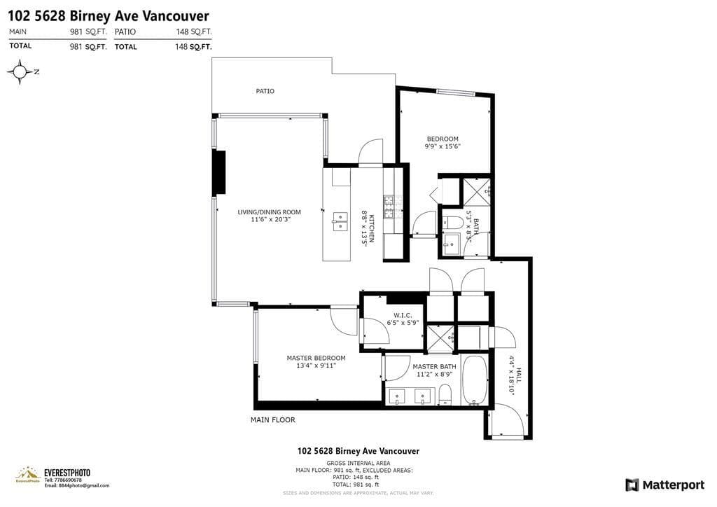 102 - 5628 Birney Avenue, Vancouver, V6S 0H7 — photo 2