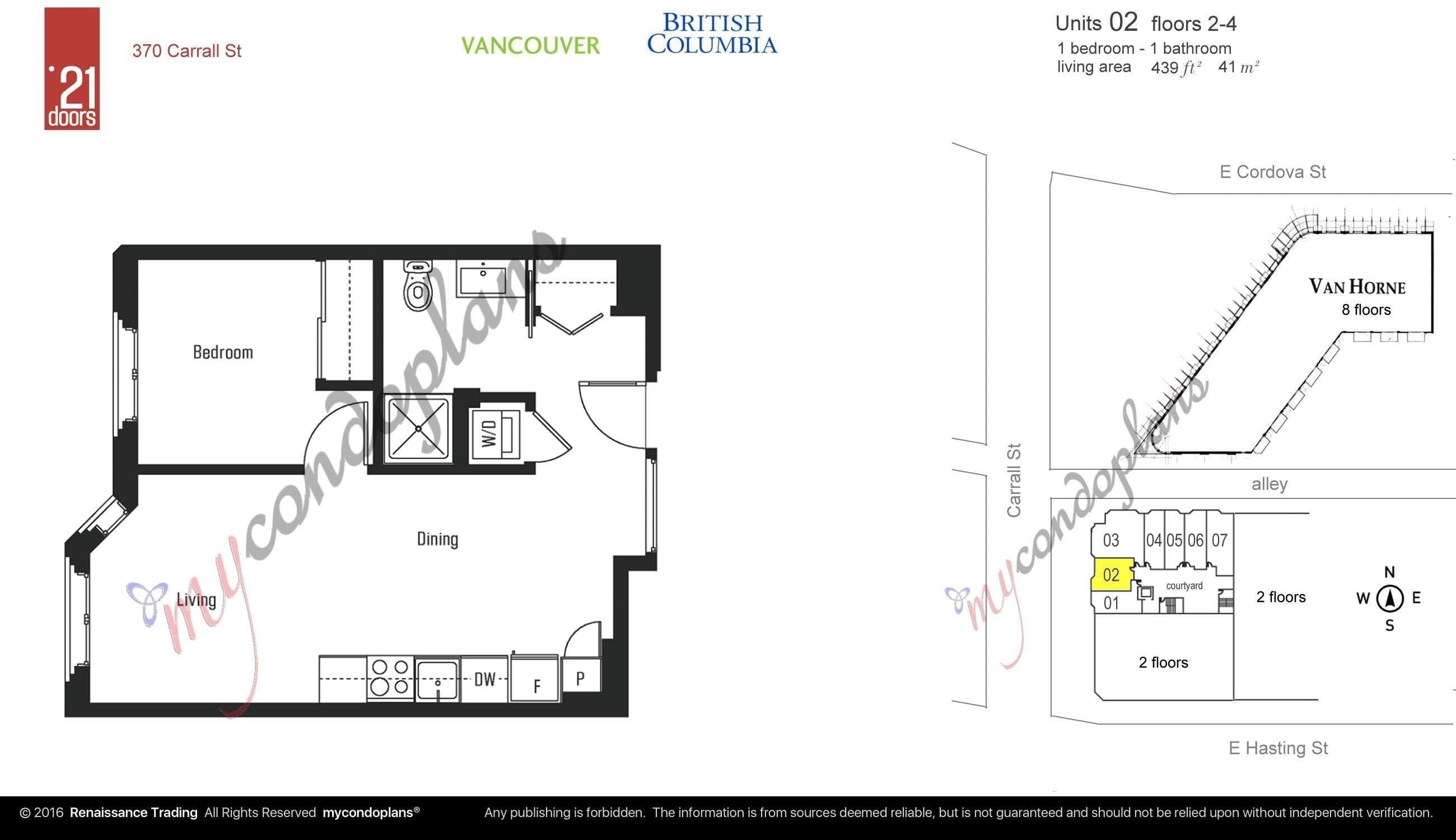 202 - 370 Carrall Street, Vancouver, V6B 2J3 — photo 5