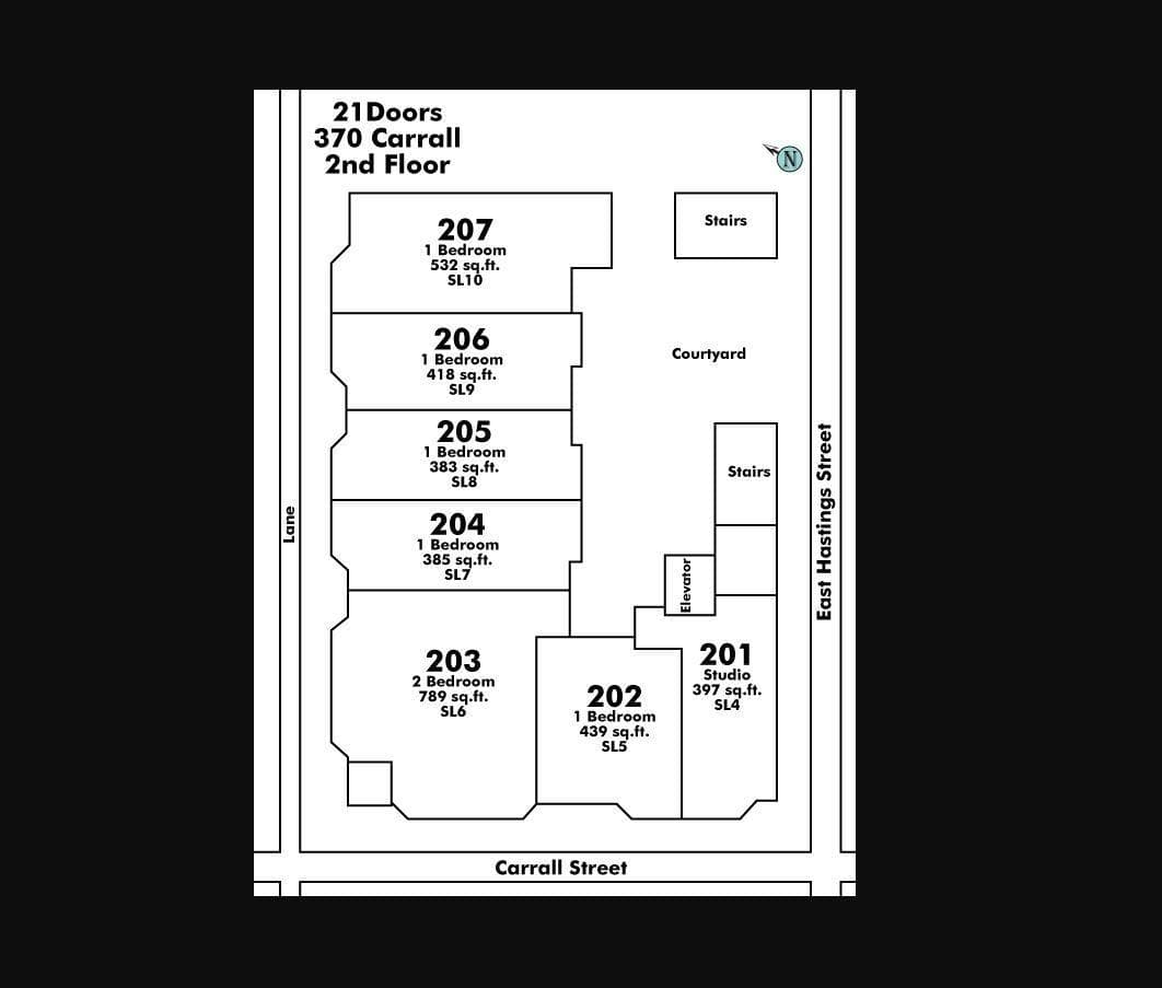 202 - 370 Carrall Street, Vancouver, V6B 2J3 — photo 4