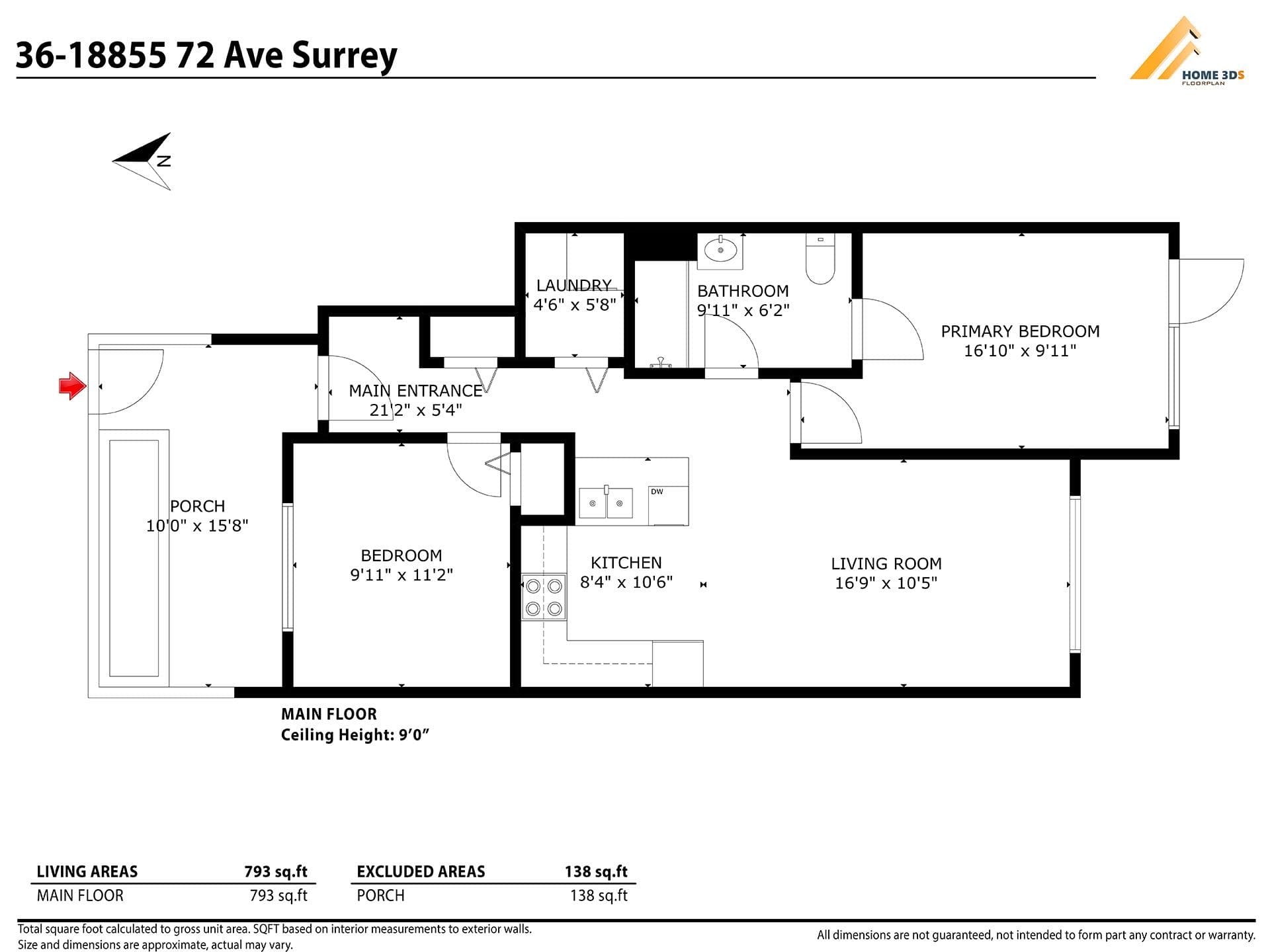 36 - 18855 72 Avenue, Surrey, V4N 6V6 — photo 4