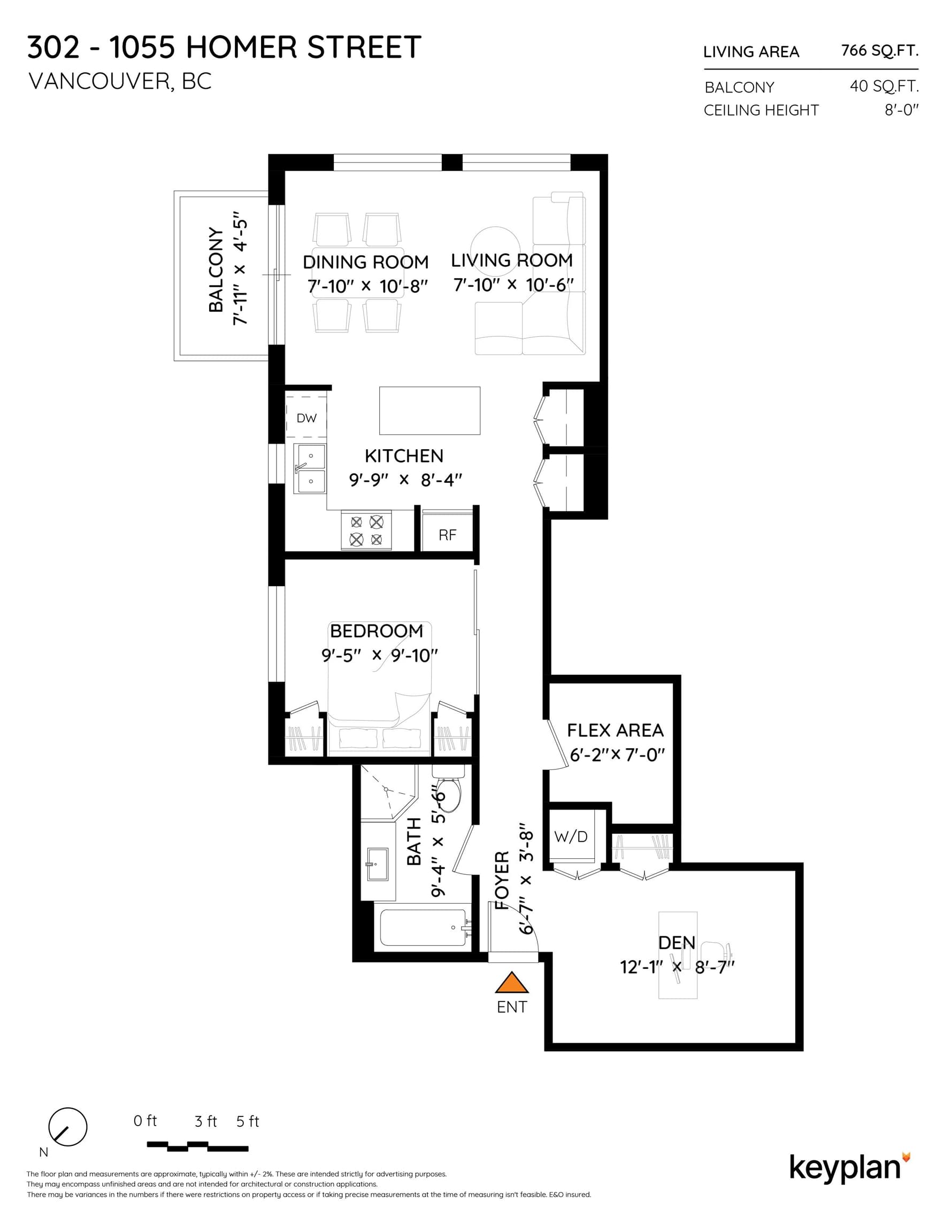 302 - 1055 Homer Street, Vancouver, V6B 1G3 — photo 2