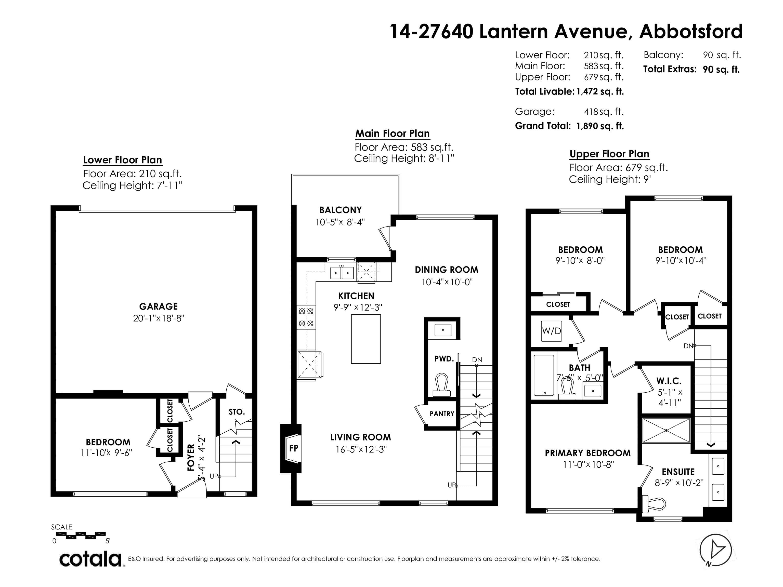 14 - 27640 Lantern Avenue, Abbotsford, V4X 0C3 — photo 4