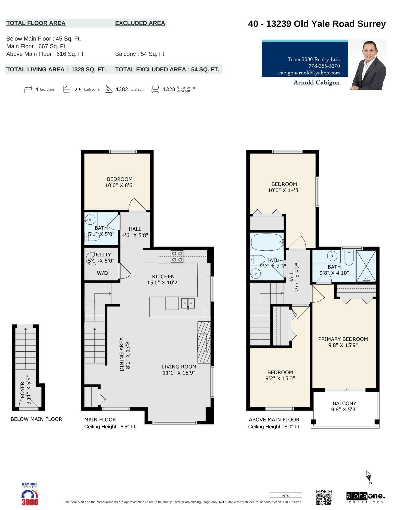 40 - 13239 Old Yale Road, Surrey, V3T 3C5 — photo 2