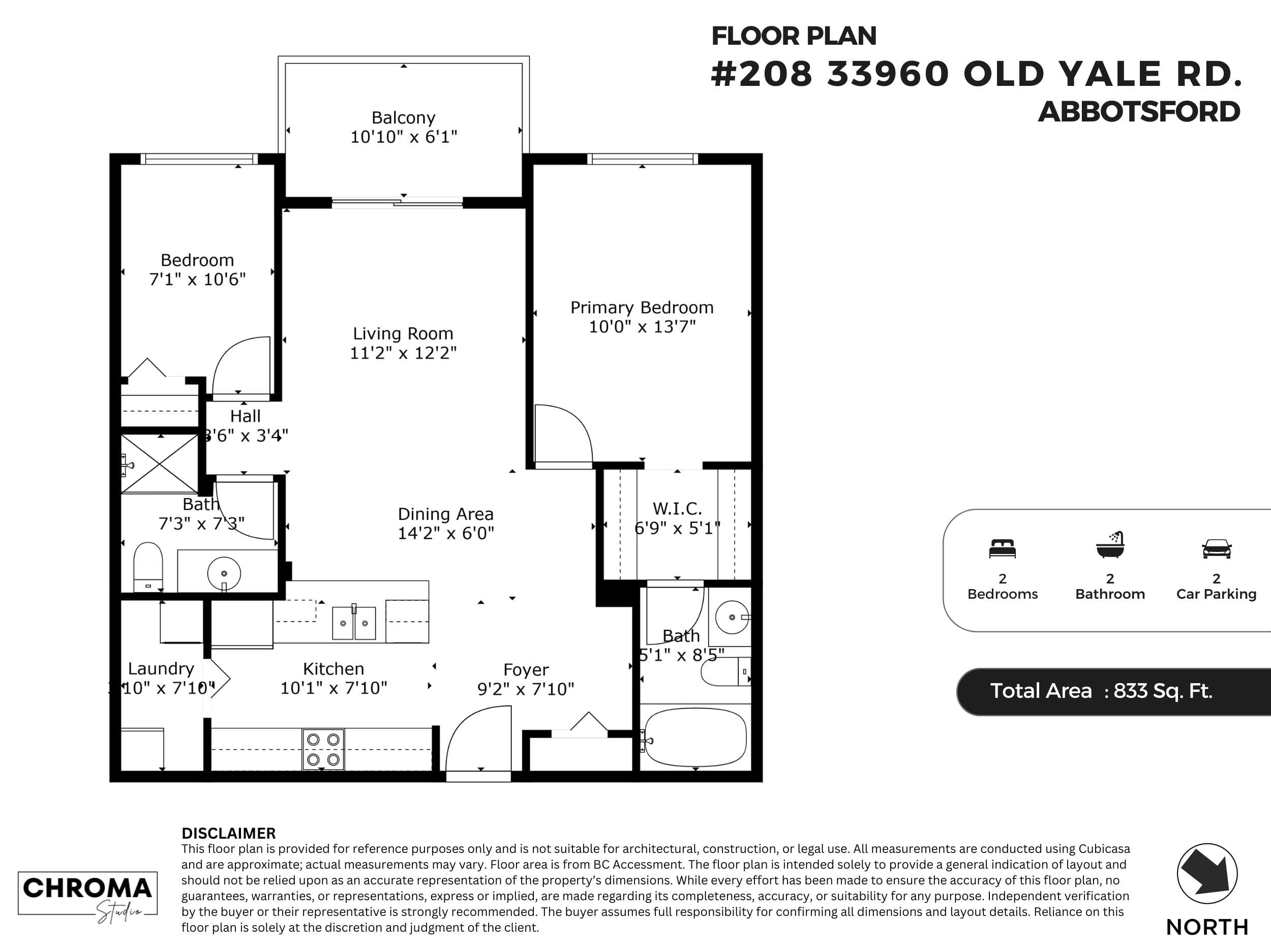 208 - 33960 Old Yale Road, Abbotsford, V2S 5K8 — photo 1