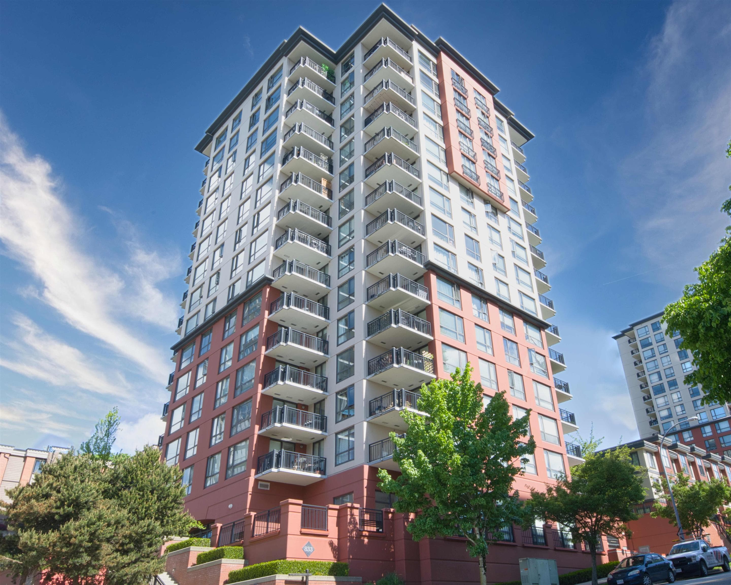 607 - 833 Agnes Street, New Westminster — sold