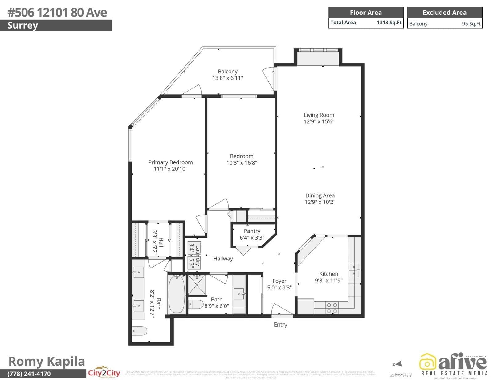 506 - 12101 80 Avenue, Surrey, V3W 5V6 — photo 1