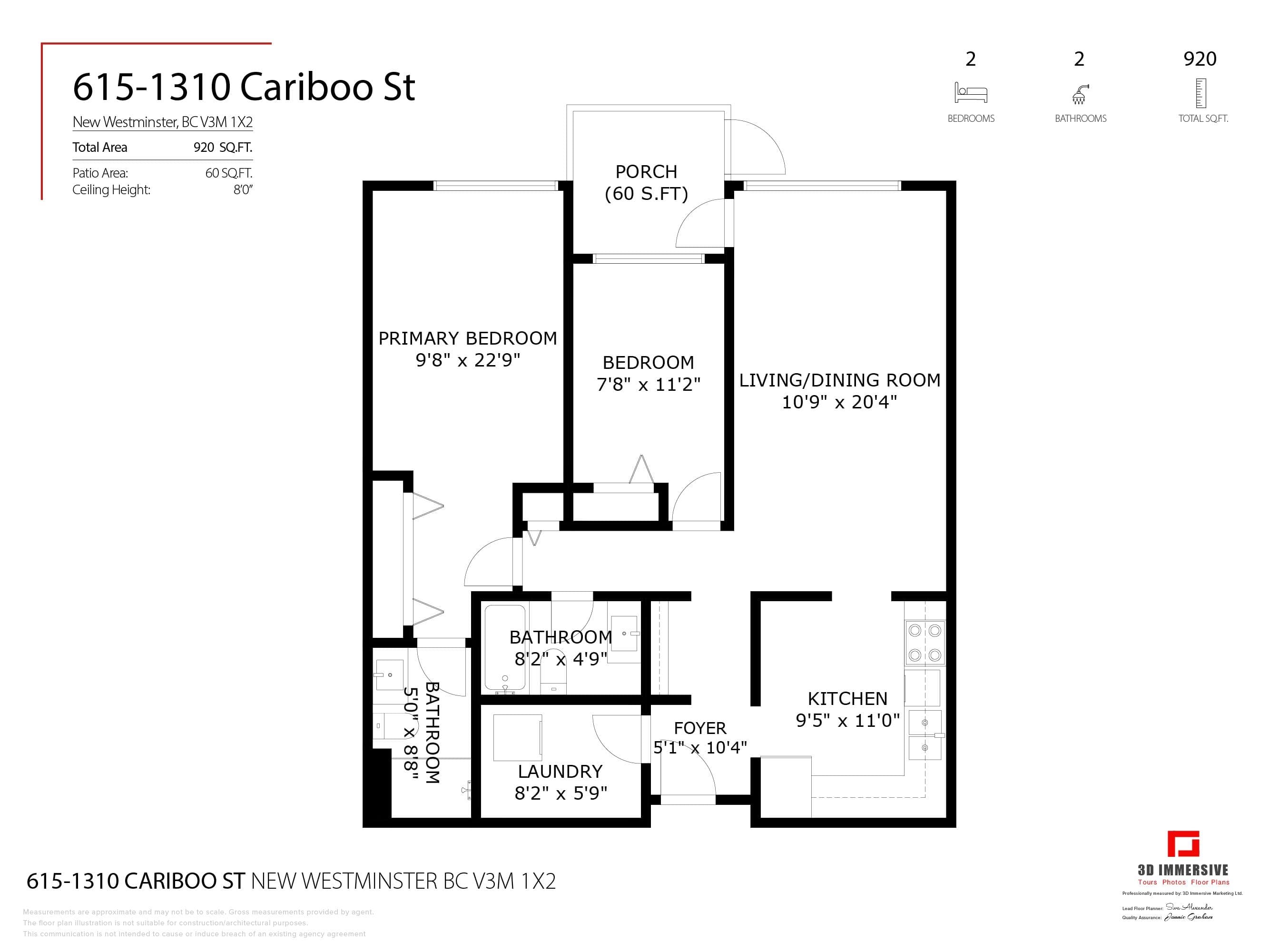 615 - 1310 Cariboo Street, New Westminster, V3M 1X2 — photo 3
