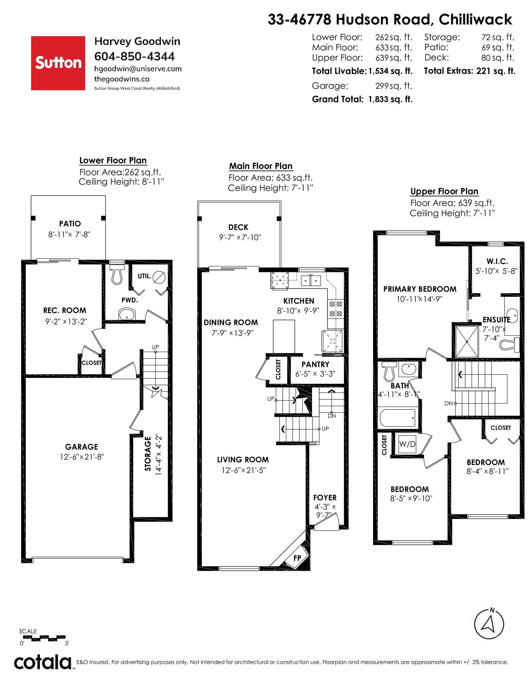 33 - 46778 Hudson Road, Chilliwack, V2R 0K4 — photo 3