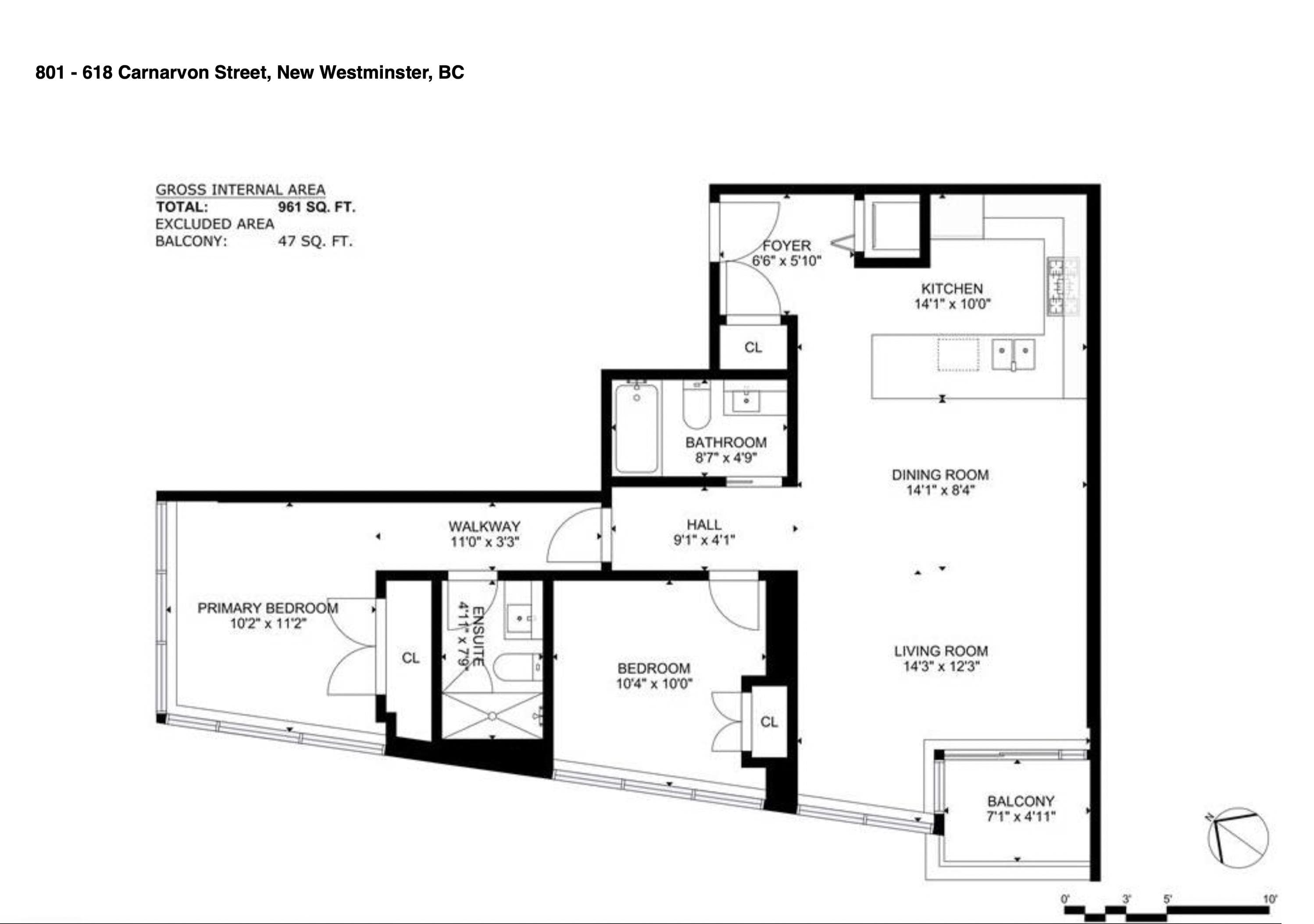 801 - 618 Carnarvon Street, New Westminster, V3M 1E9 — photo 3
