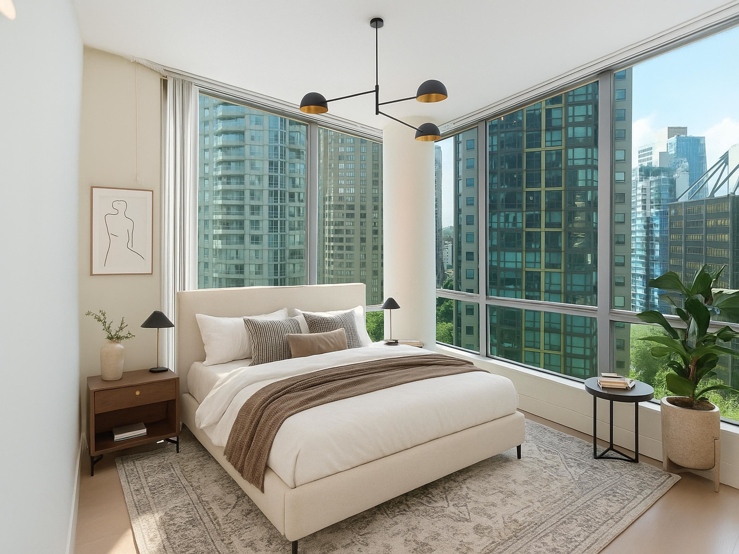 1408 - 1288 W Georgia Street, Vancouver, V6E 4R3 — photo 4