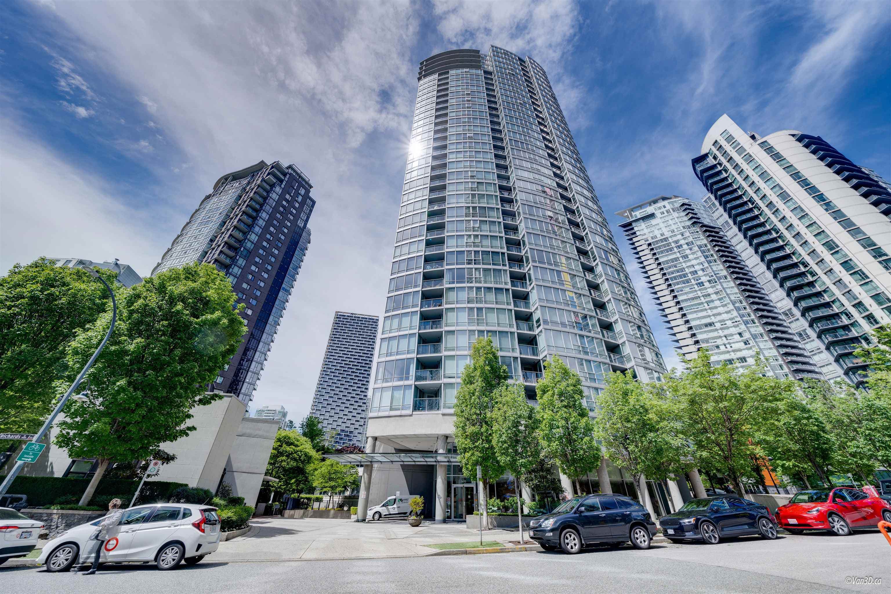 1701 - 1495 Richards Street, Vancouver — sold