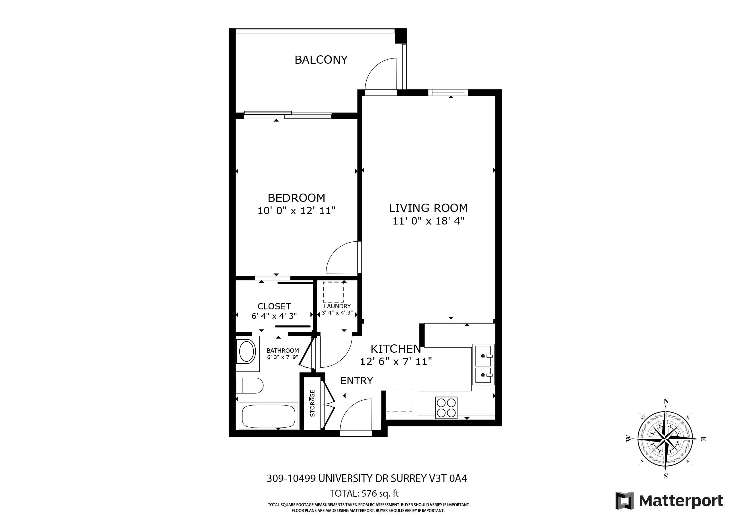 309 - 10499 University Drive, Surrey, V3T 0A4 — photo 3