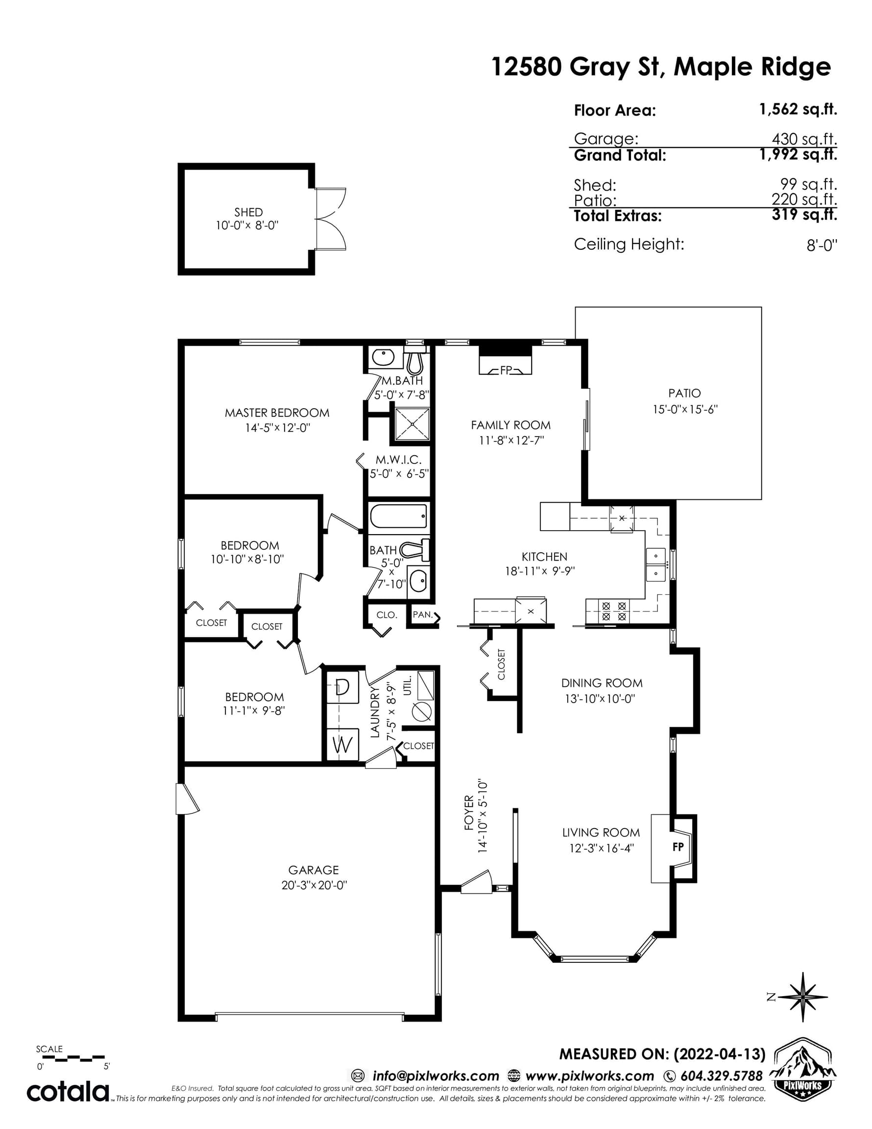 12580 Gray Street, Maple Ridge, V2X 0V8 — photo 2