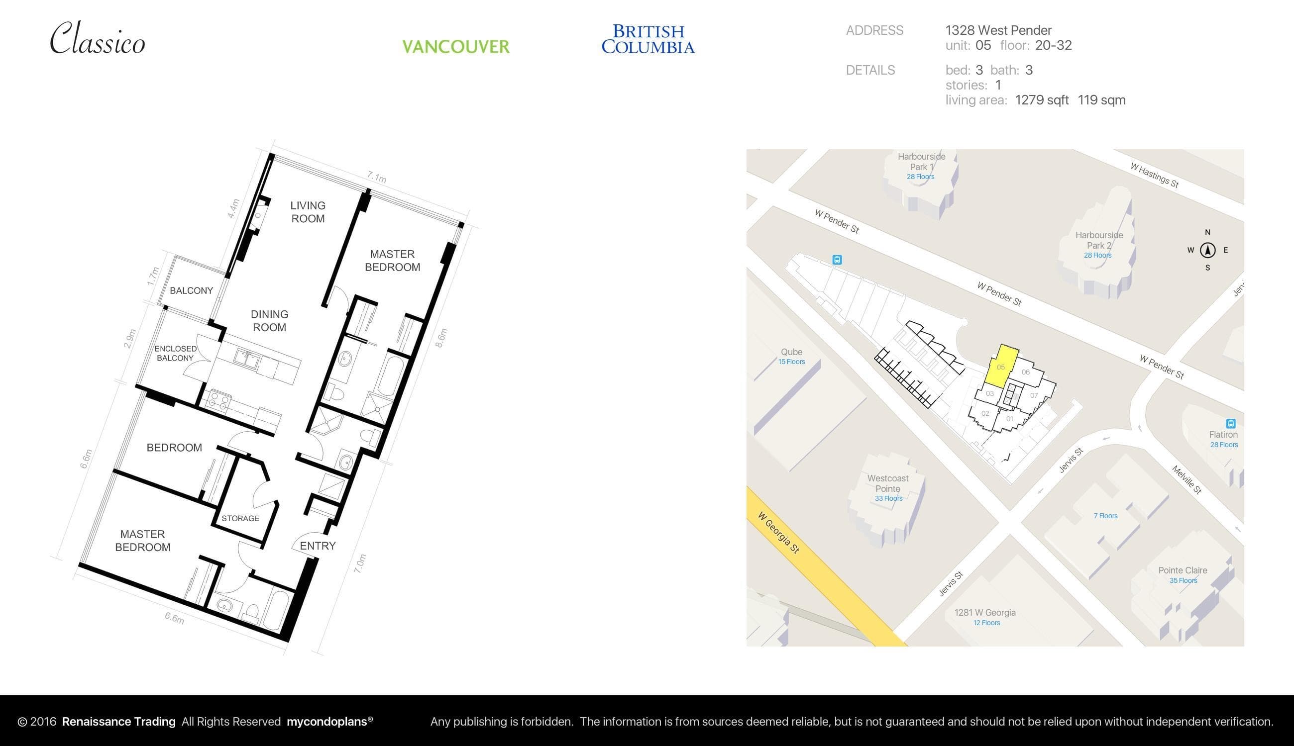 3105 - 1328 W Pender Street, Vancouver, V6E 4T1 — photo 3