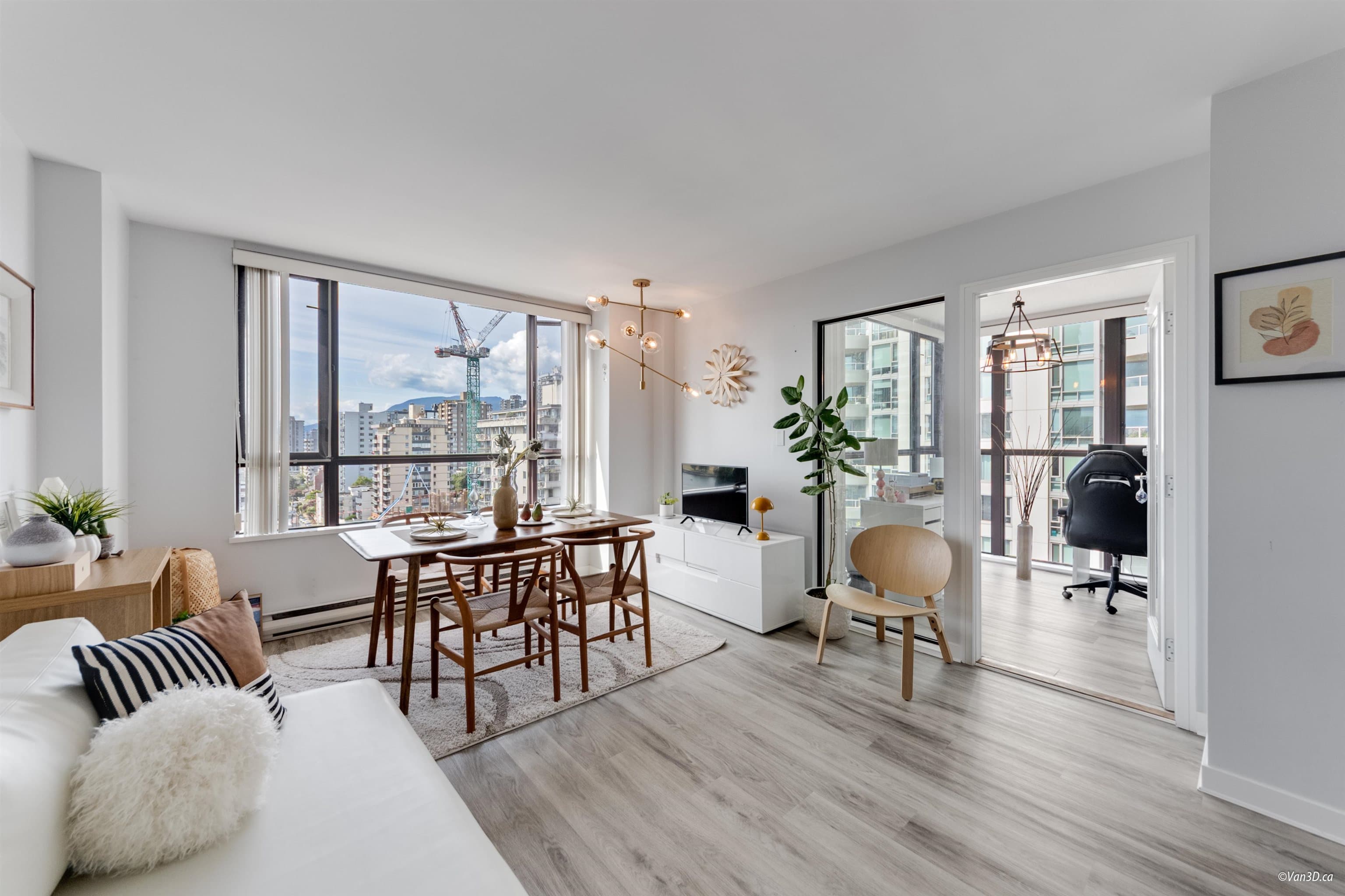 1406 - 1003 Pacific Street, Vancouver, V6E 4P2 — photo 4