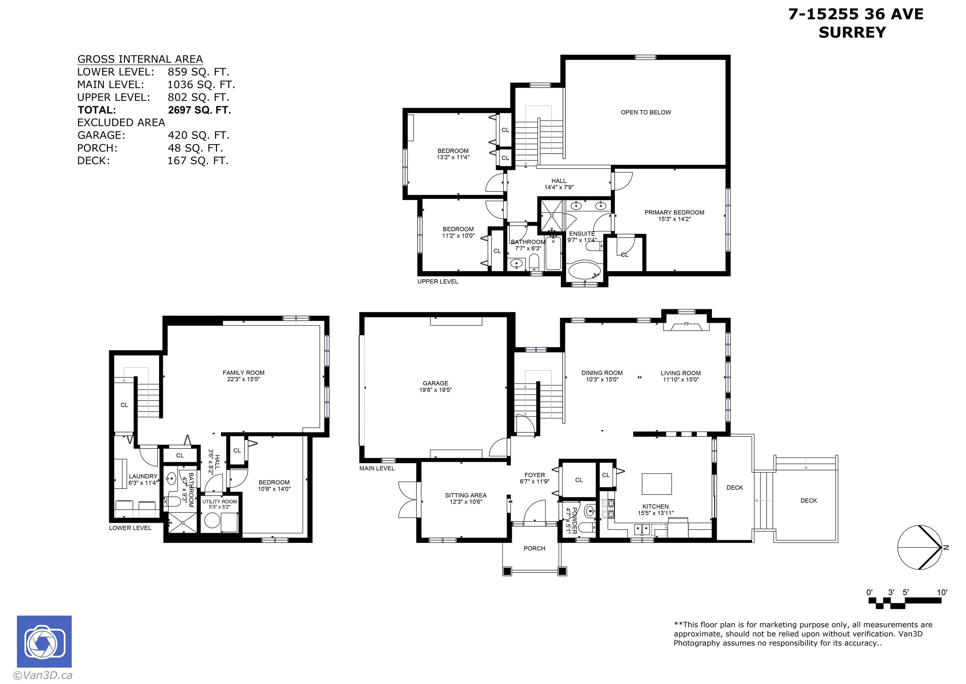 7 - 15255 36 Avenue, Surrey, V3Z 0Y4 — photo 2