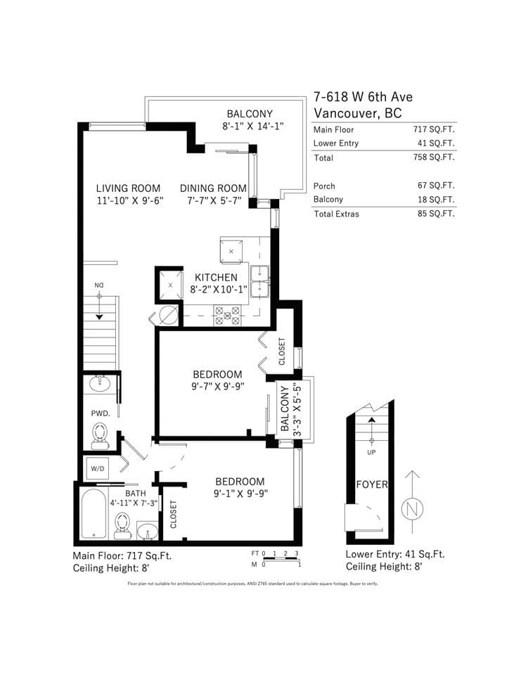 7 - 618 W 6th Avenue, Vancouver, V5Z 1A3 — photo 4