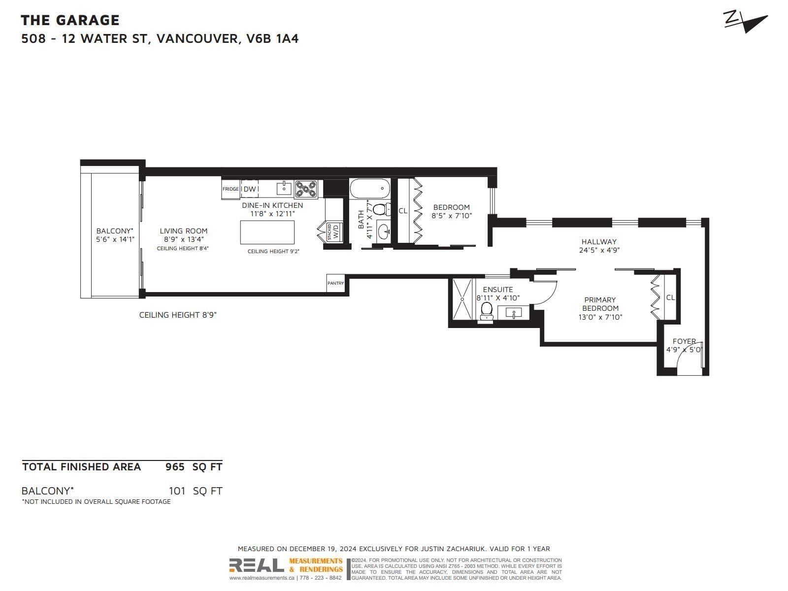 508 - 12 Water Street, Vancouver, V6B 1A4 — photo 2